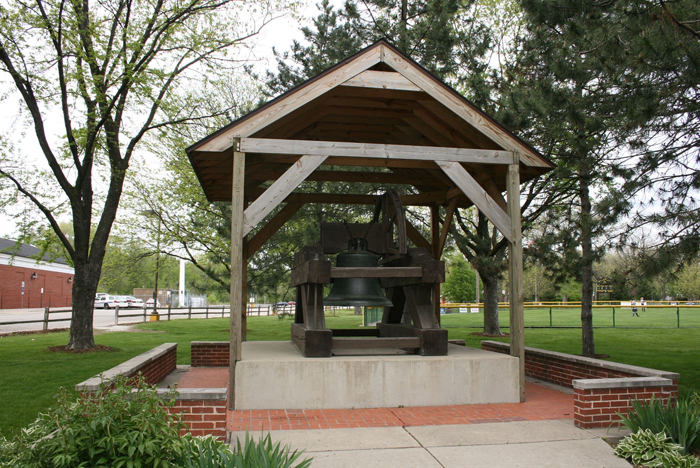 Fake Liberty Bell in Brookfield, Illinois