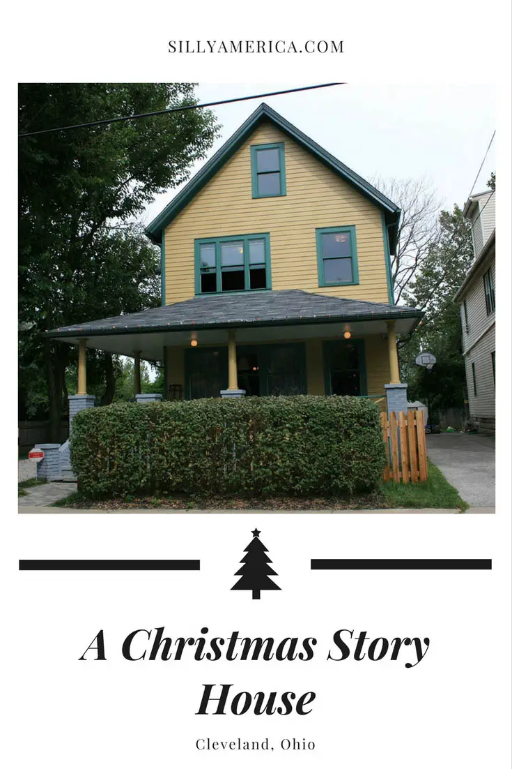 A Christmas Story House in Cleveland, Ohio. The iconic holiday movie was filmed here & the house features memorabilia and the famous leg lamp (major award). It's a fun bucket list item and Ohio road trip destination and place to visit for your vacation or weekend getaway.
#OhioRoadsideAttractions #RoadsideAttraction #RoadTrip #OhioRoadTrip #OhioRoadTripDestinations #OhioRoadTripIdeas #OhioBucketList #OhioRoadTripIdeas #WeirdRoadsideAttractions #RoadTripStops #USARoadsideAttractions #USA
