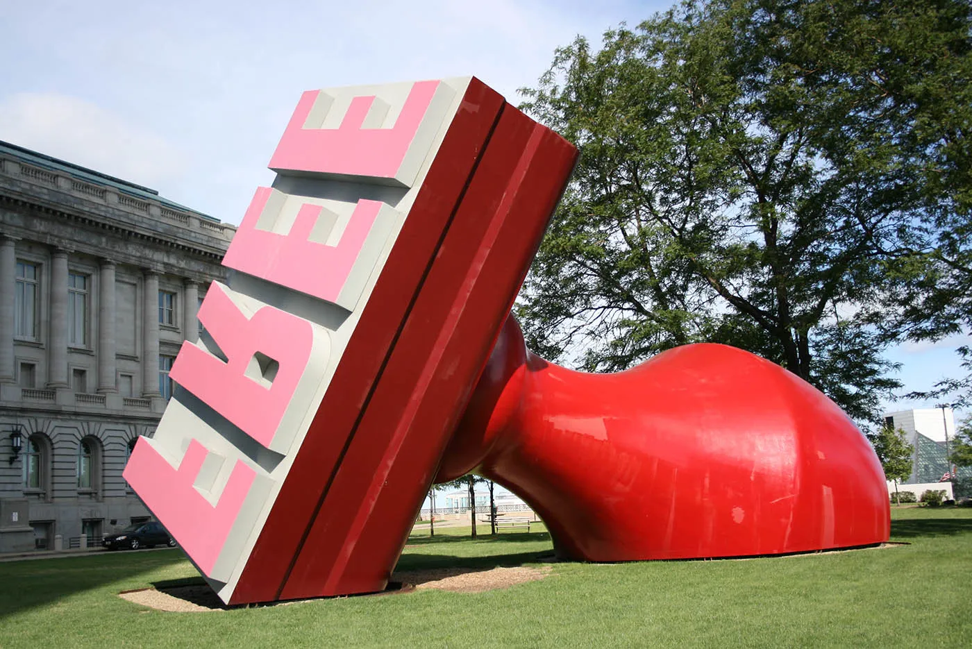 World's Largest Rubber Stamp (FREE Stamp) in Cleveland, Ohio