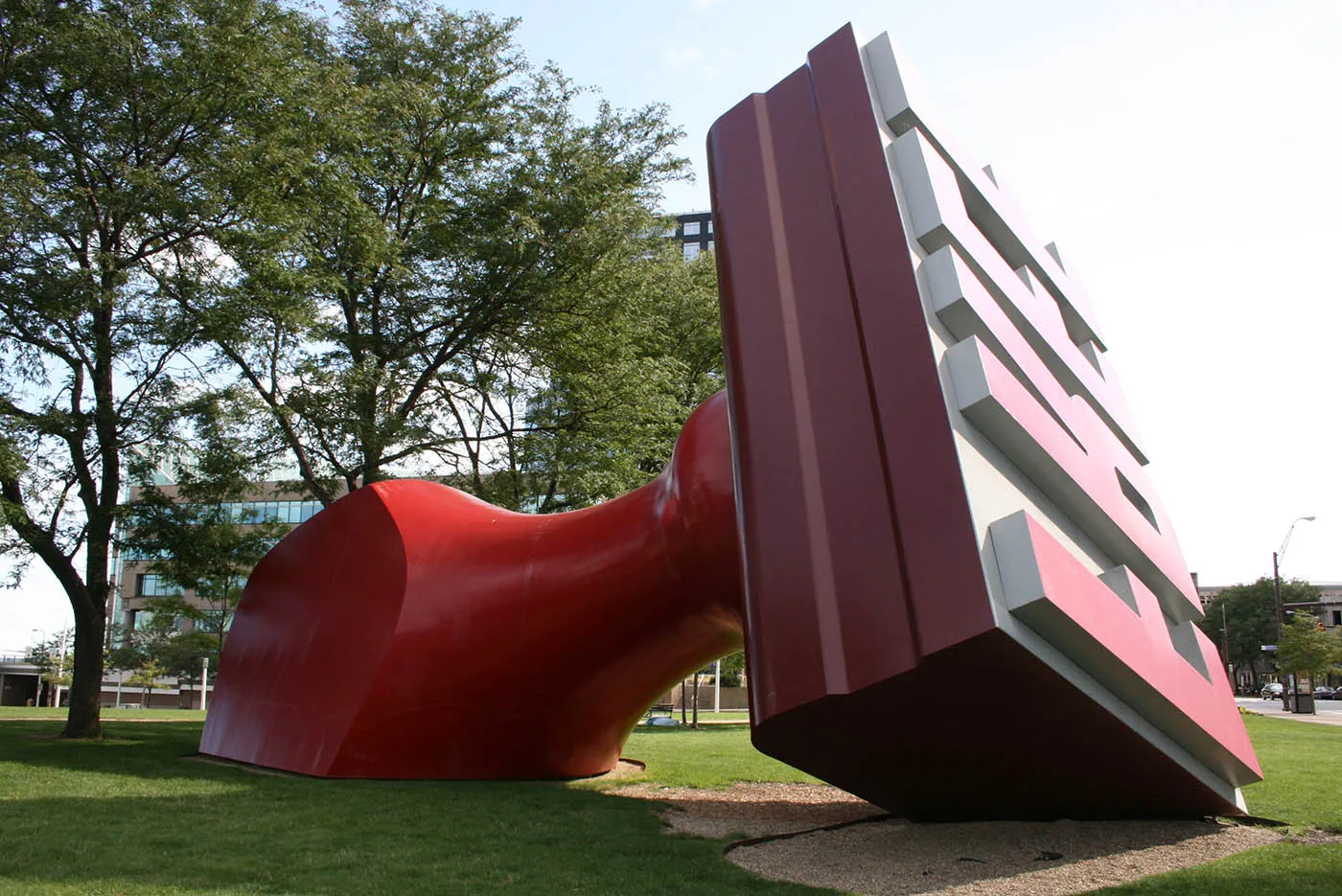 World's Largest Rubber Stamp (FREE Stamp) in Cleveland, Ohio