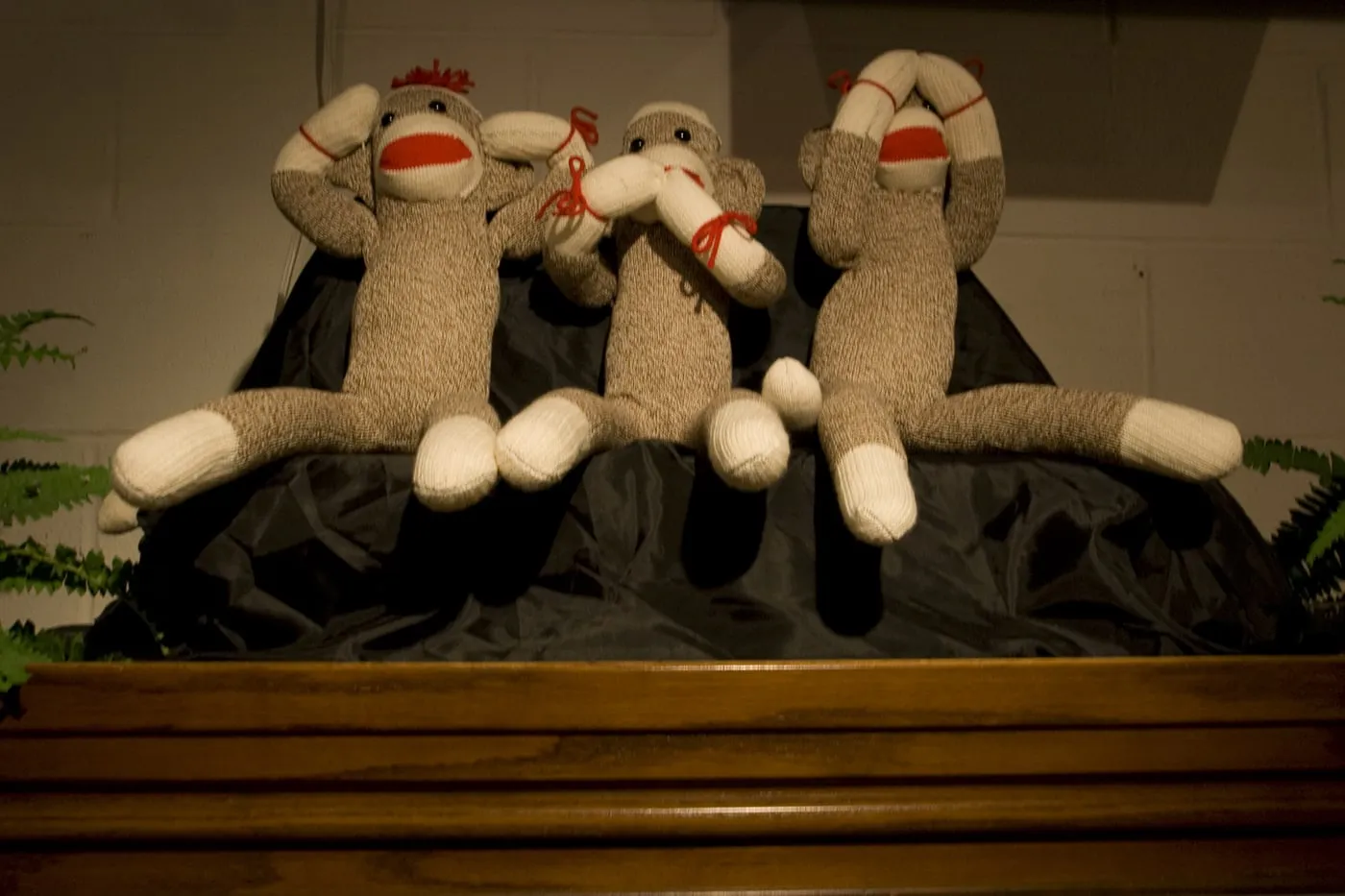 Sock Monkey Museum at Midway Village in Rockford, Illinois