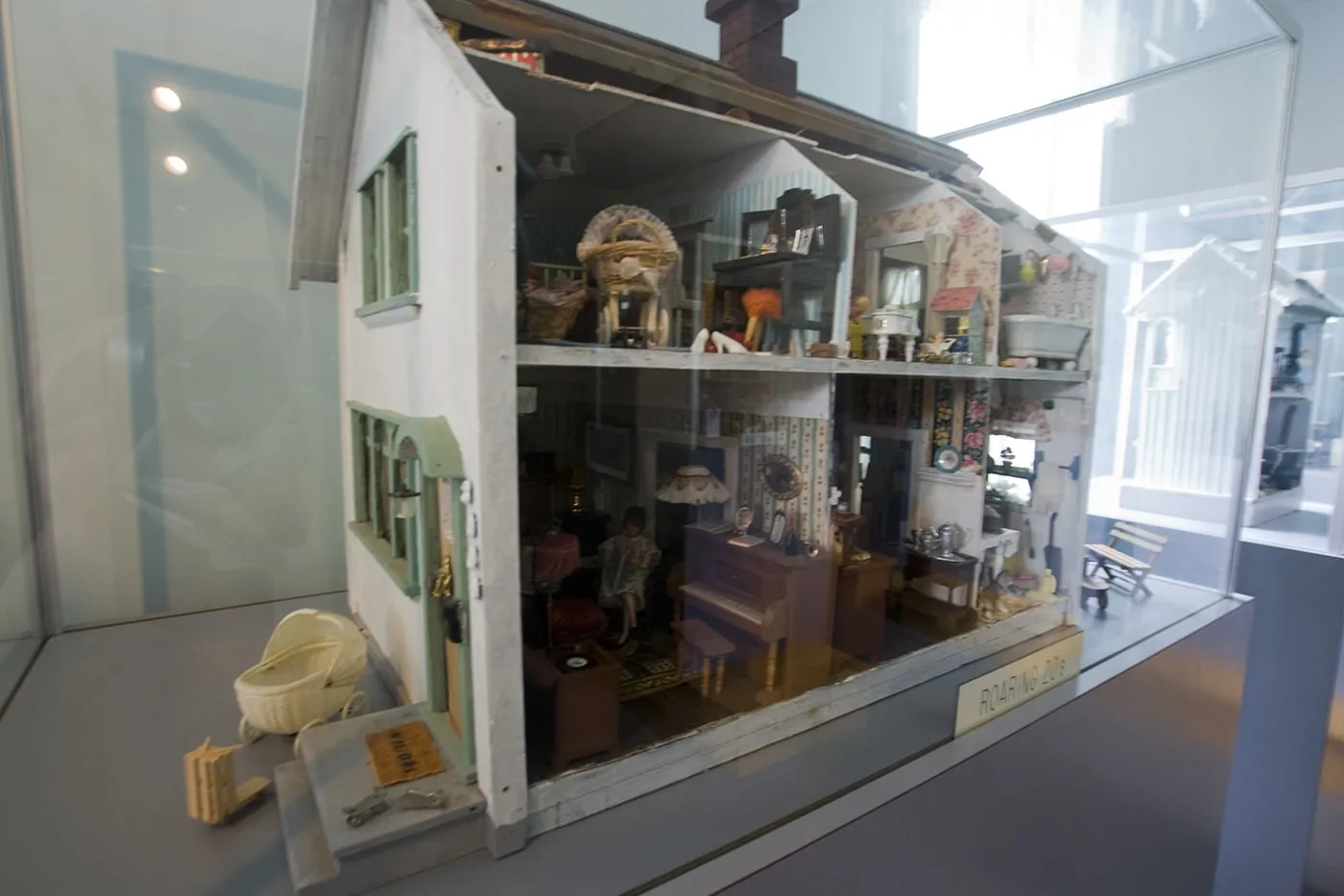 The Old Dolls' House at Midway Village in Rockford, Illinois