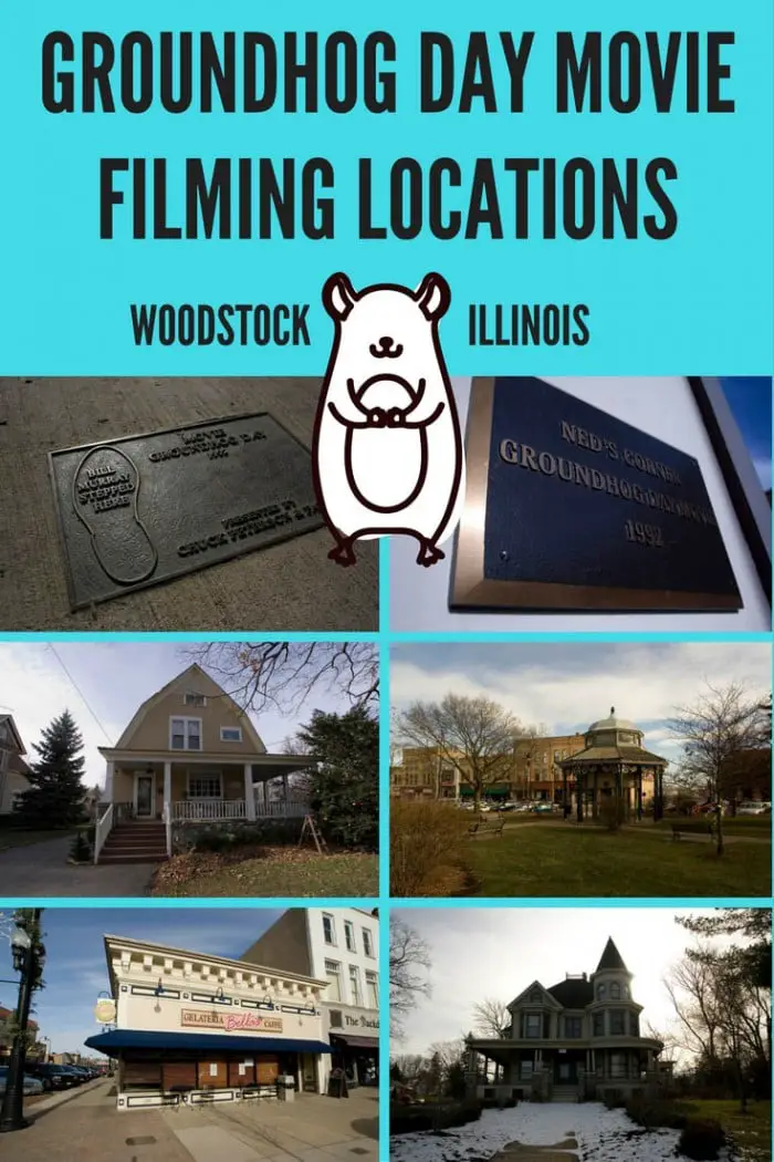 Groundhog Day Movie Filming Locations in Woodstock, Illinois