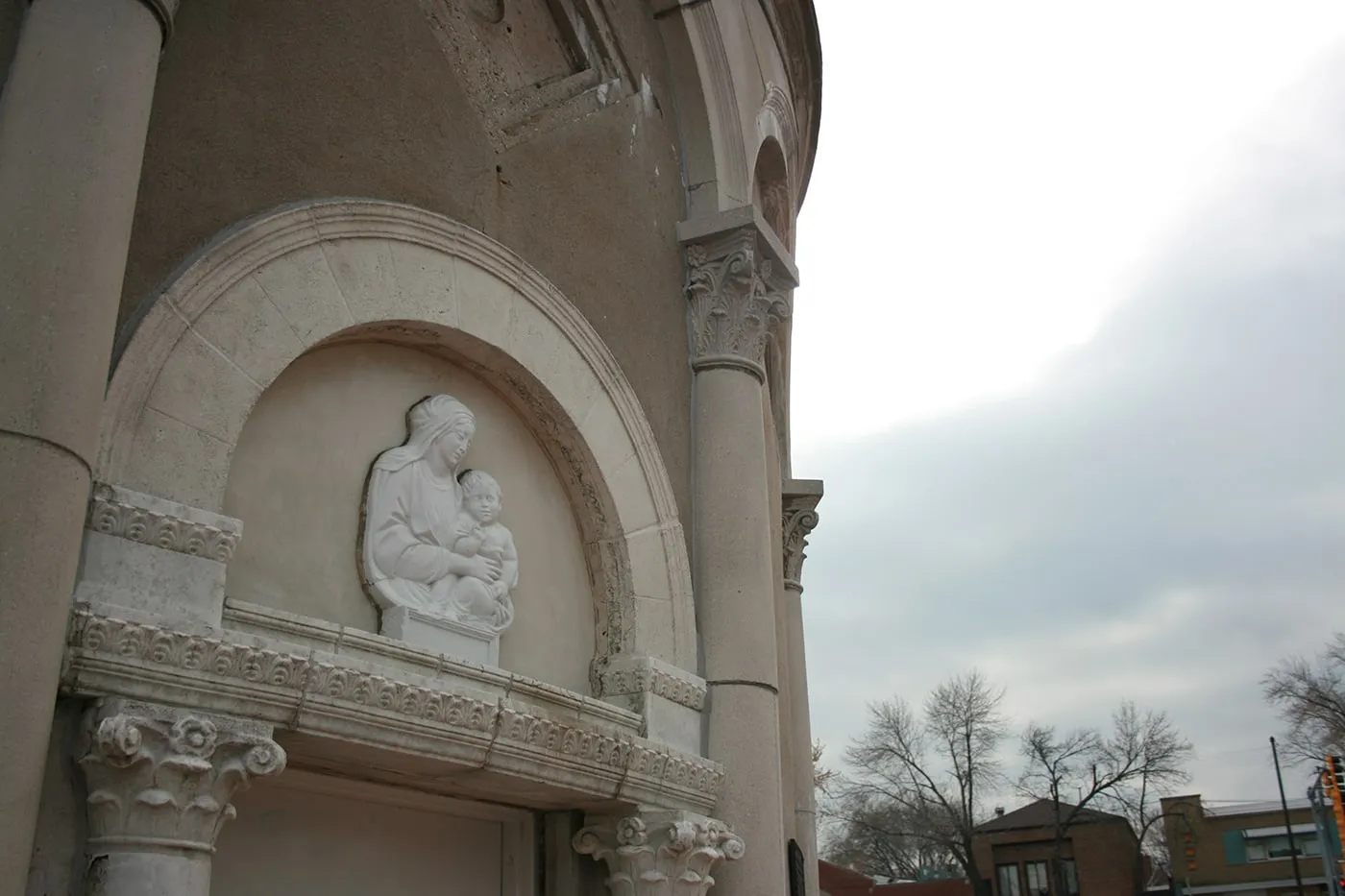 Leaning Tower of Niles in Niles, Illinois - Leaning Tour of Pisa Replica