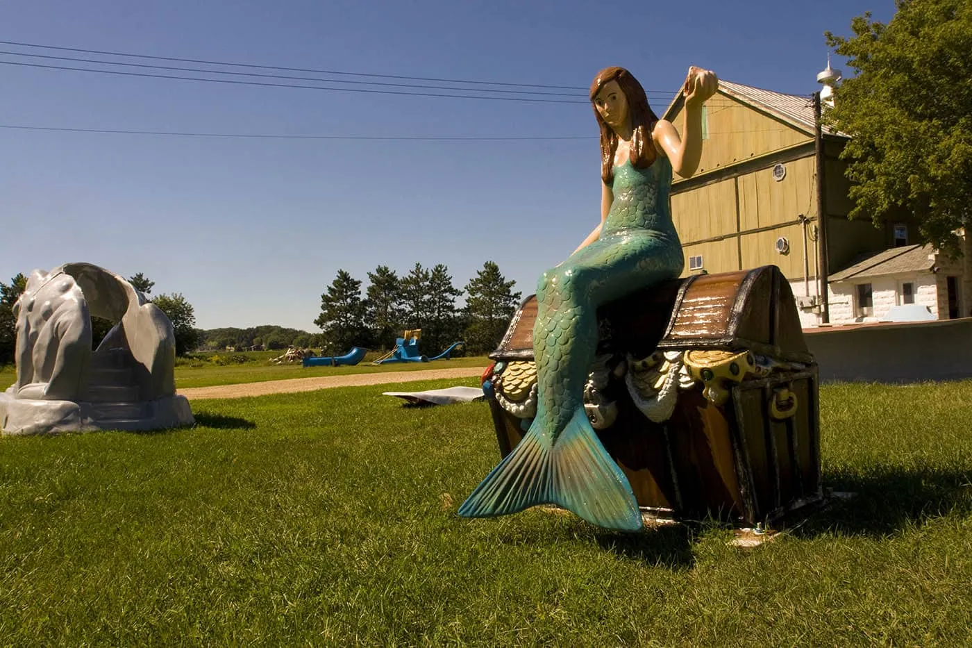 Fiberglass Mermaid - F.A.S.T. - Fiberglass Animals, Shapes & Trademarks in Sparta, Wisconsin