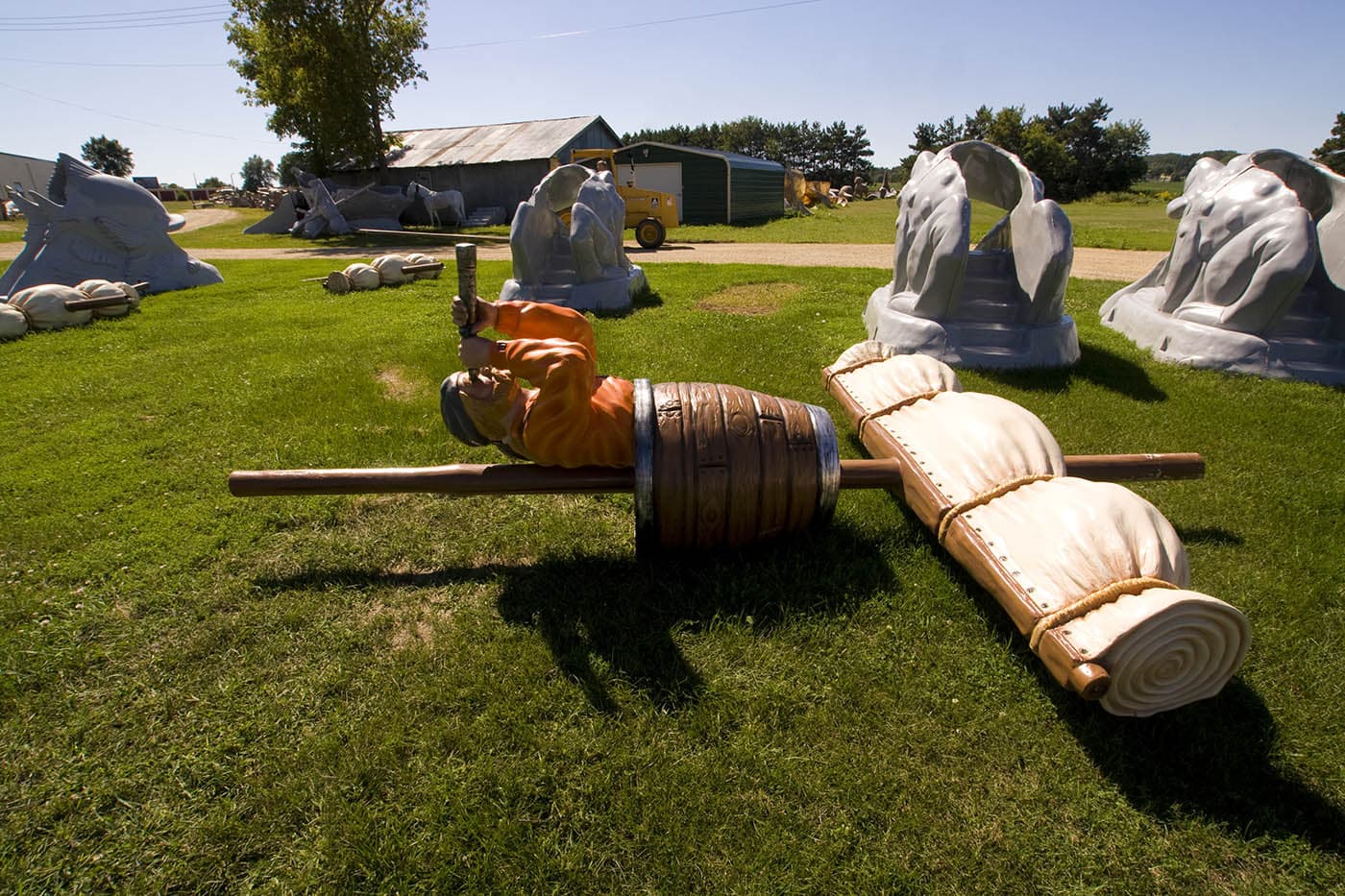 Fiberglass Pirate - F.A.S.T. - Fiberglass Animals, Shapes & Trademarks in Sparta, Wisconsin