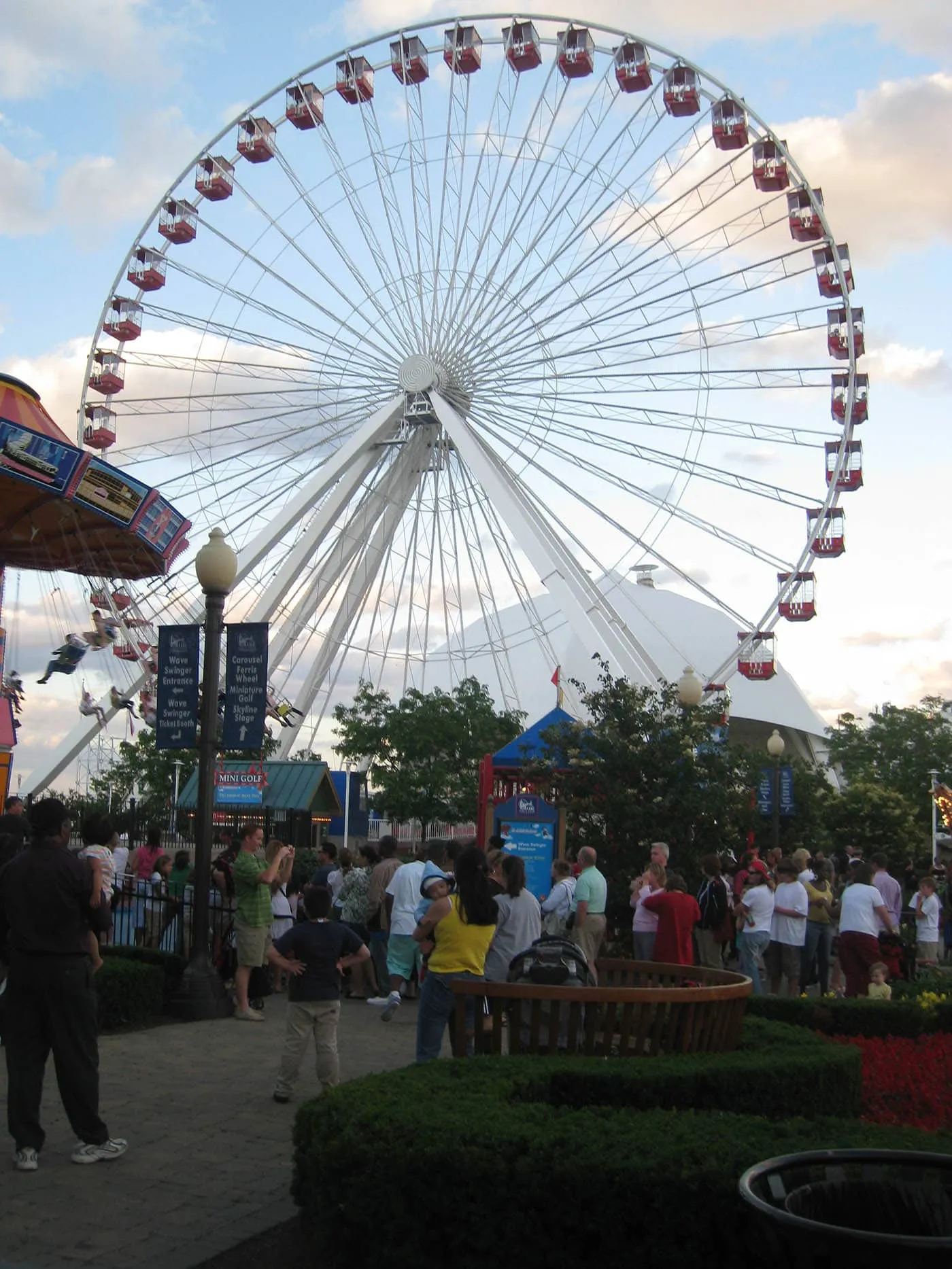 Navy Pier Ferris Wheel in Chicago, Illinois