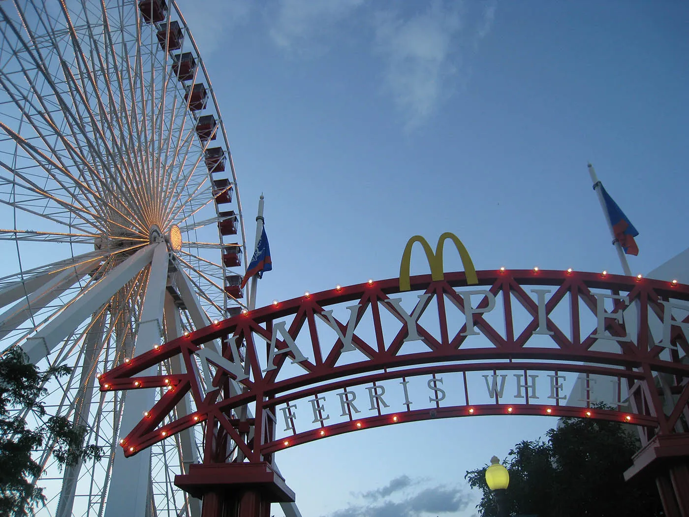 Navy Pier Ferris Wheel in Chicago, Illinois