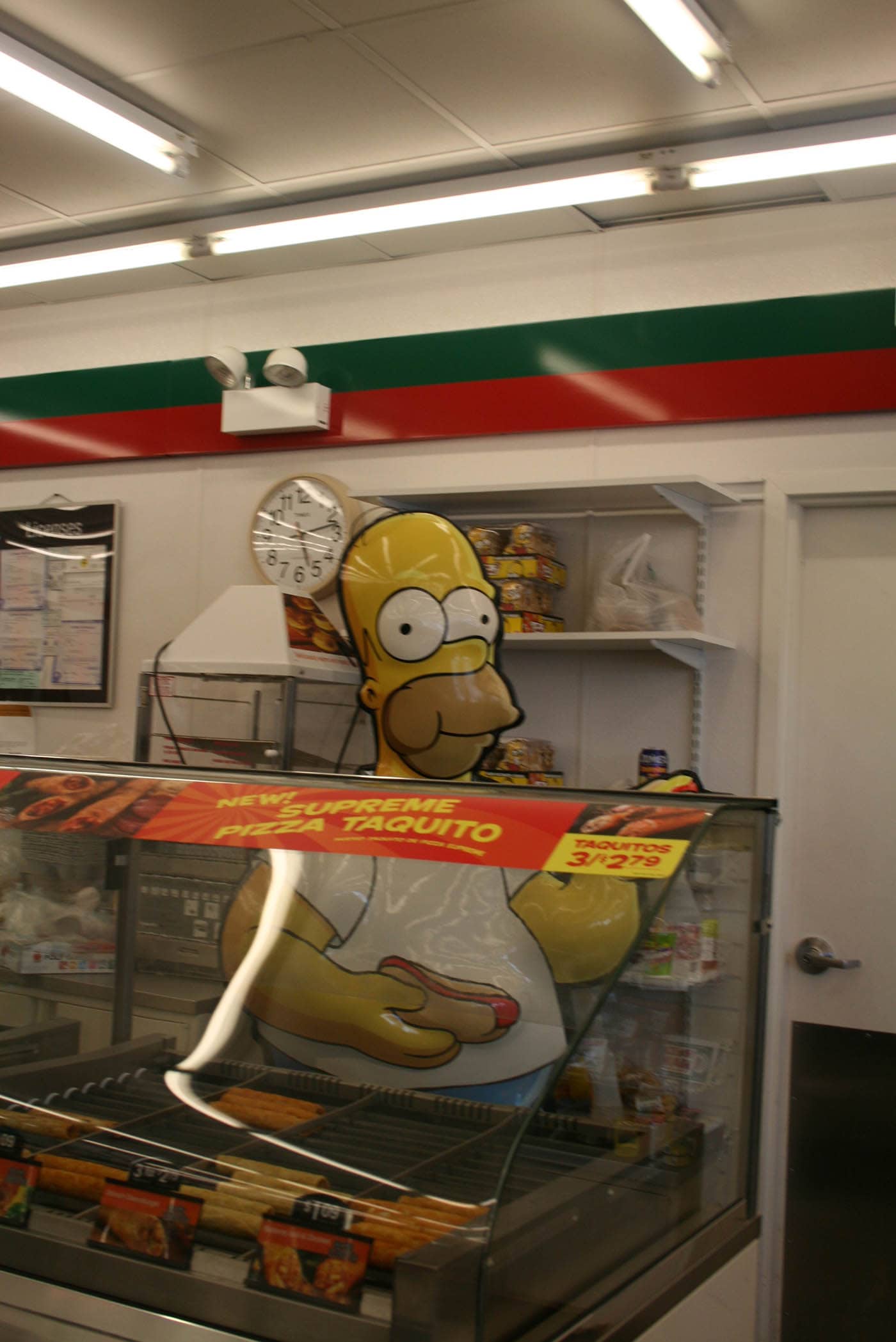 The Simpsons Kwik E Mart 7-11 in Chicago, Illinois in Chicago, Illinois