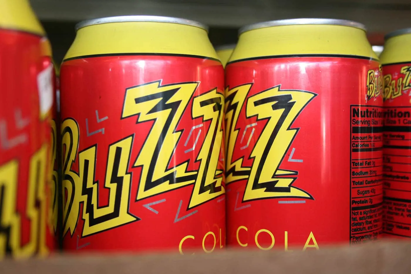 Buzz Cola at The Simpsons Kwik E Mart 7-11 in Chicago, Illinois in Chicago, Illinois