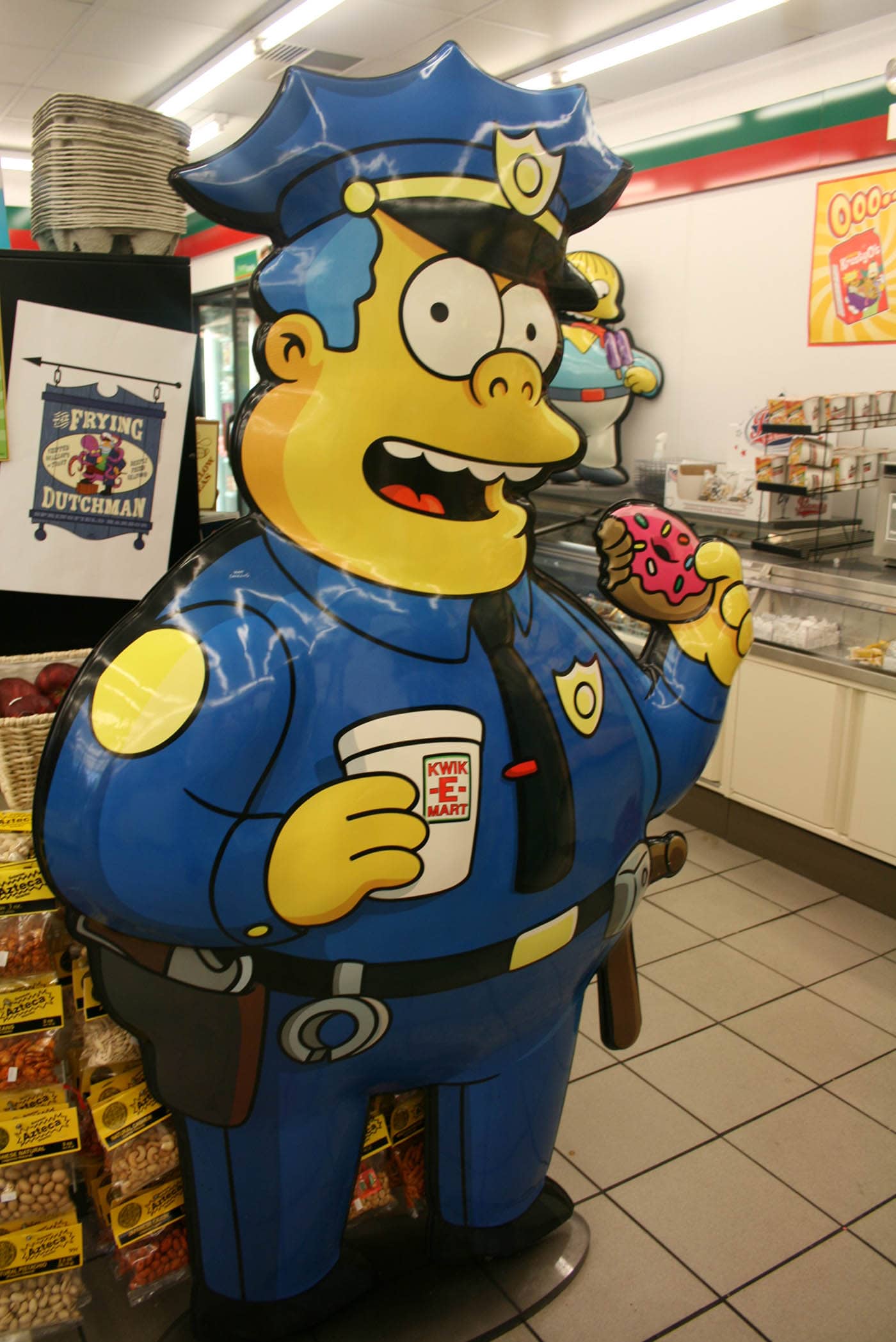 The Simpsons Kwik E Mart 7-11 in Chicago, Illinois in Chicago, Illinois