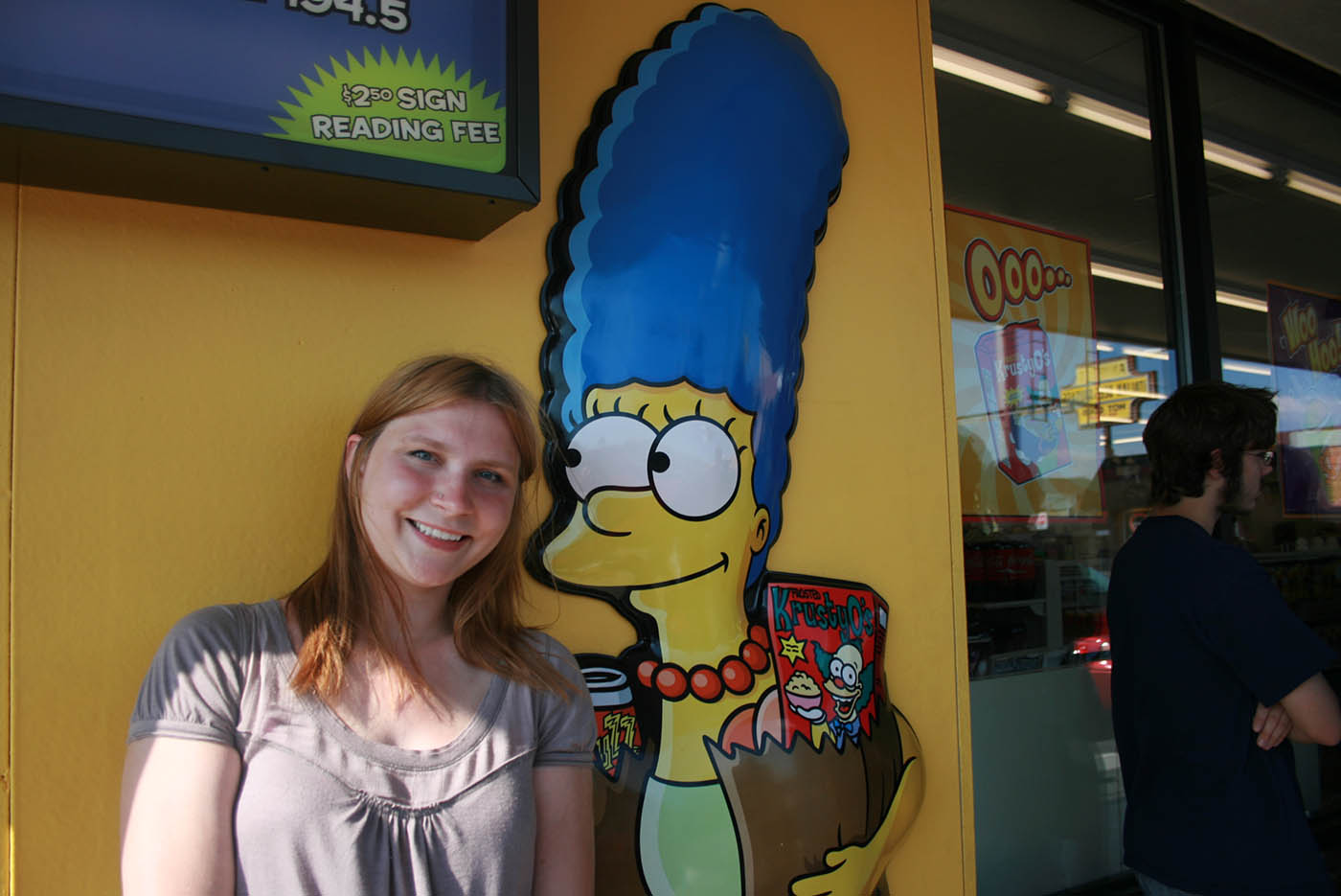 The Simpsons Kwik E Mart 7-11 in Chicago, Illinois