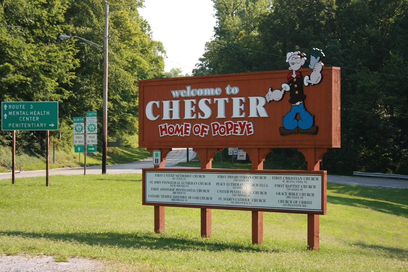 Chester, Illinois - The Home of Popeye The Sailor Man