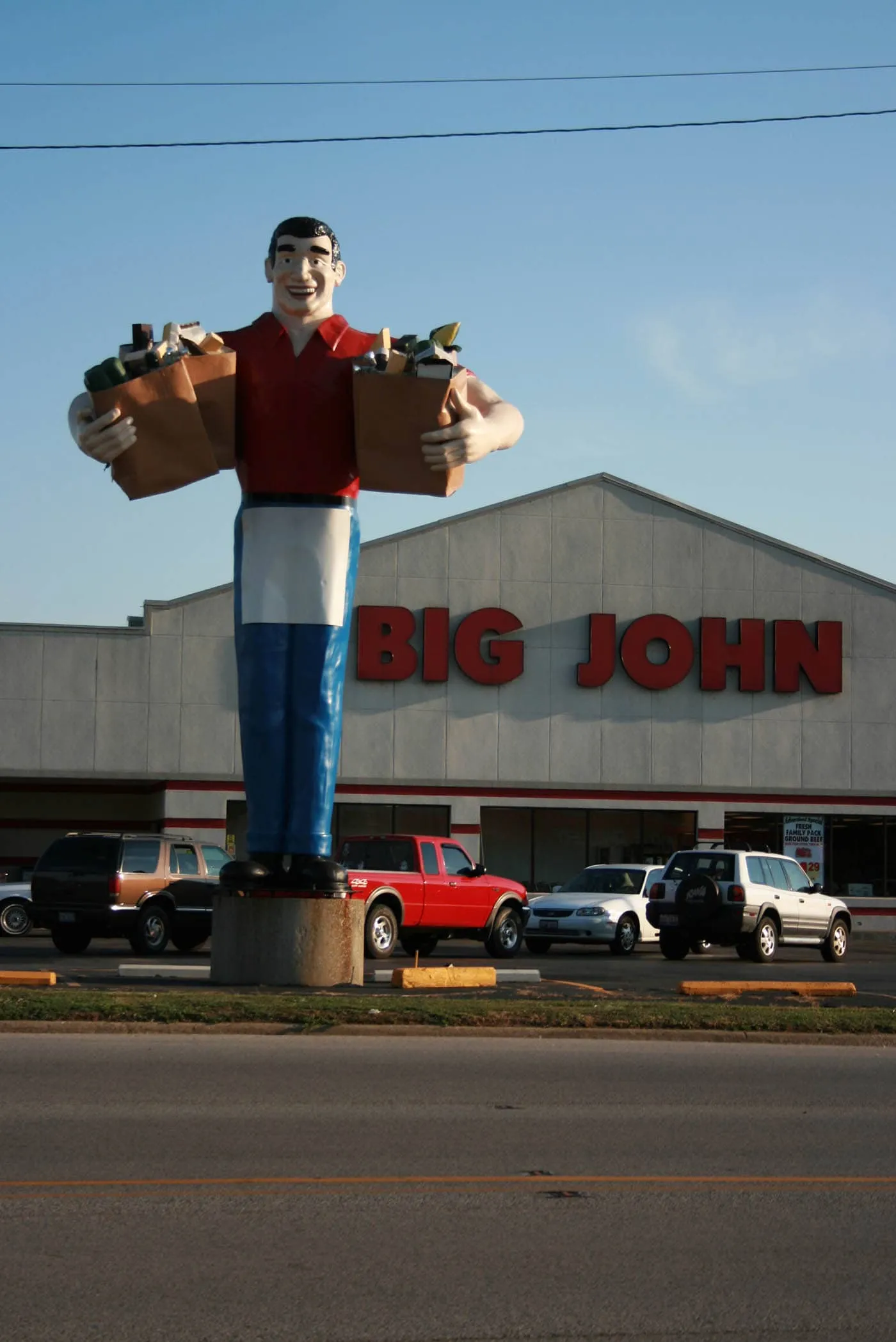 Big John Grocery Clerk in Metropolis, Illinois