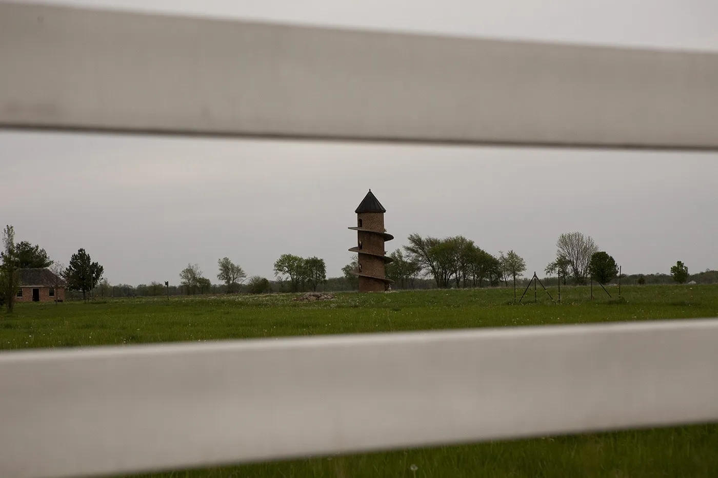 Findlay Illinois Goat Tower, or the goat tower of baaa, in Findlay, Illinois