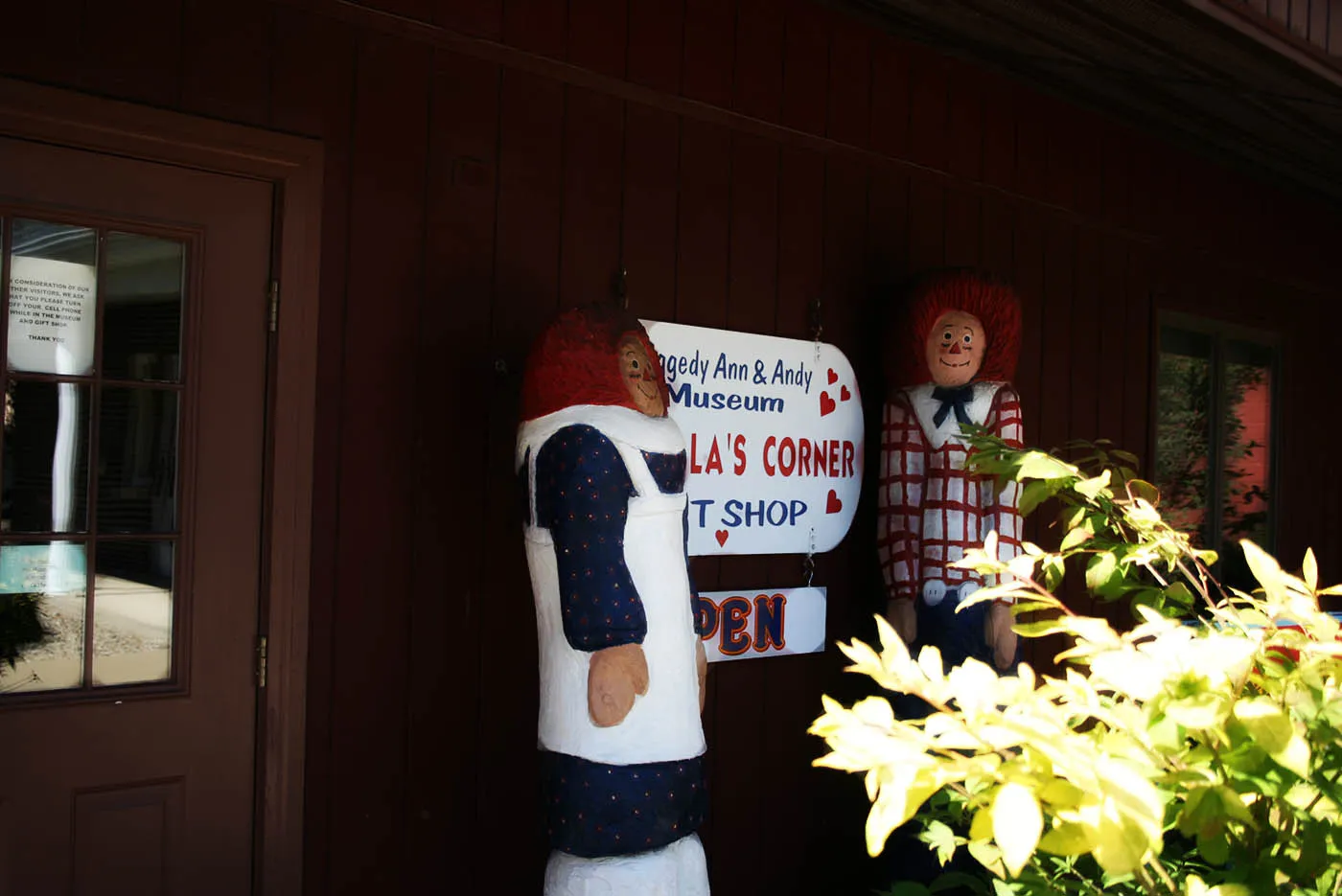 Raggedy Ann & Andy Museum in Arcola, Illinois