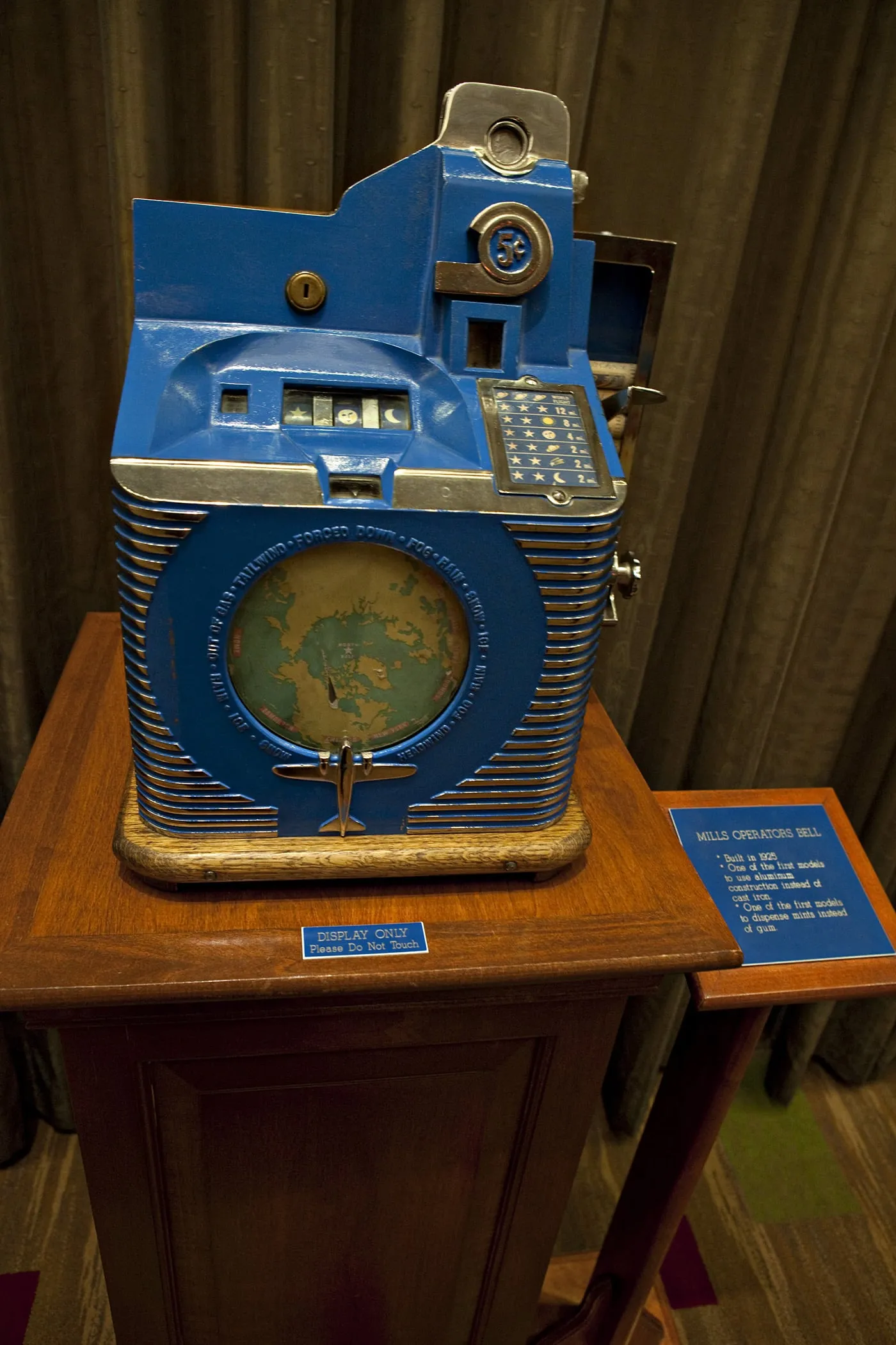 Vintage Slot Machines in Harrah's Hotel and Casino in Metropolis, Illinois