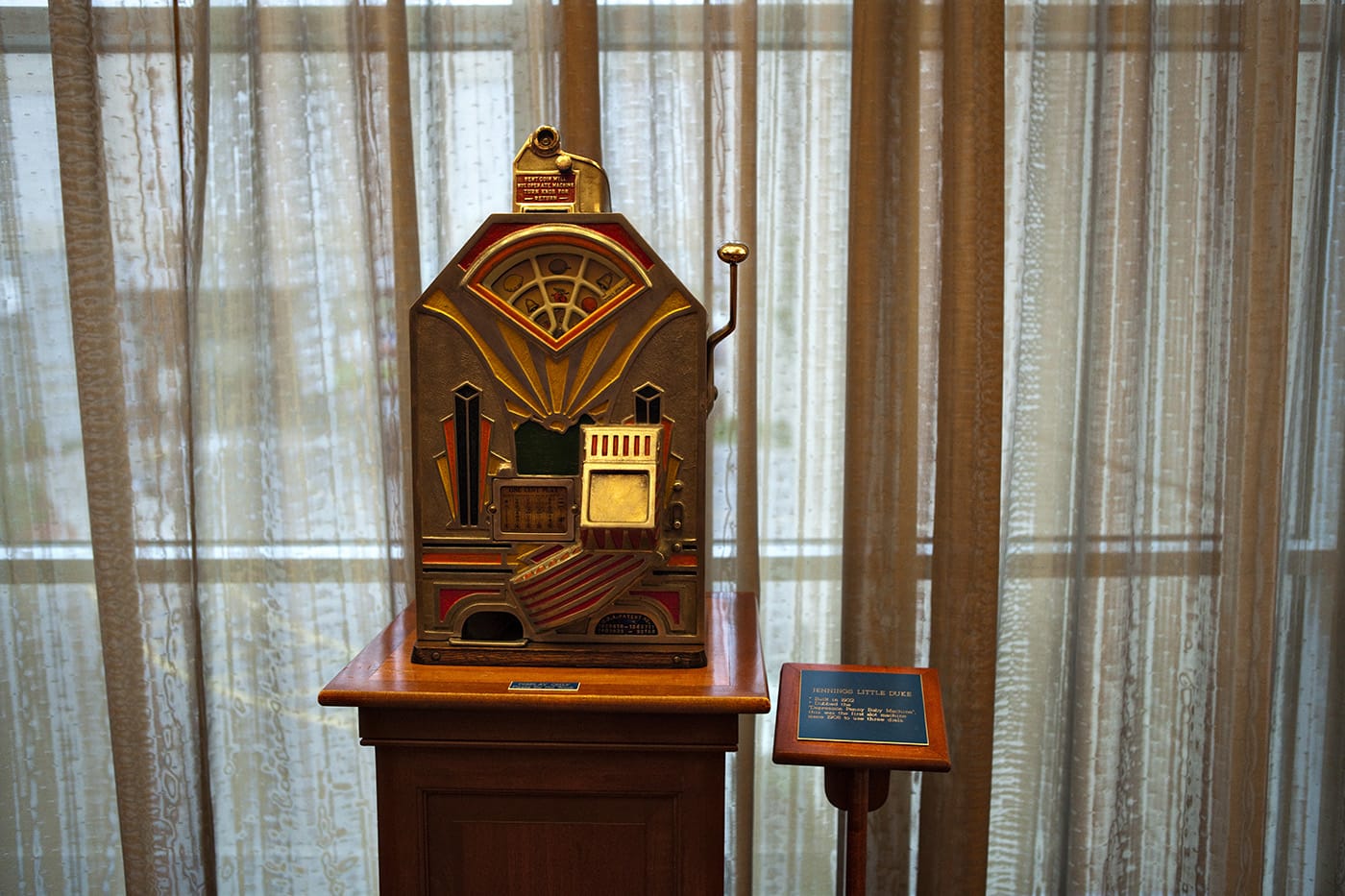 Vintage Slot Machines in Harrah's Hotel and Casino in Metropolis, Illinois