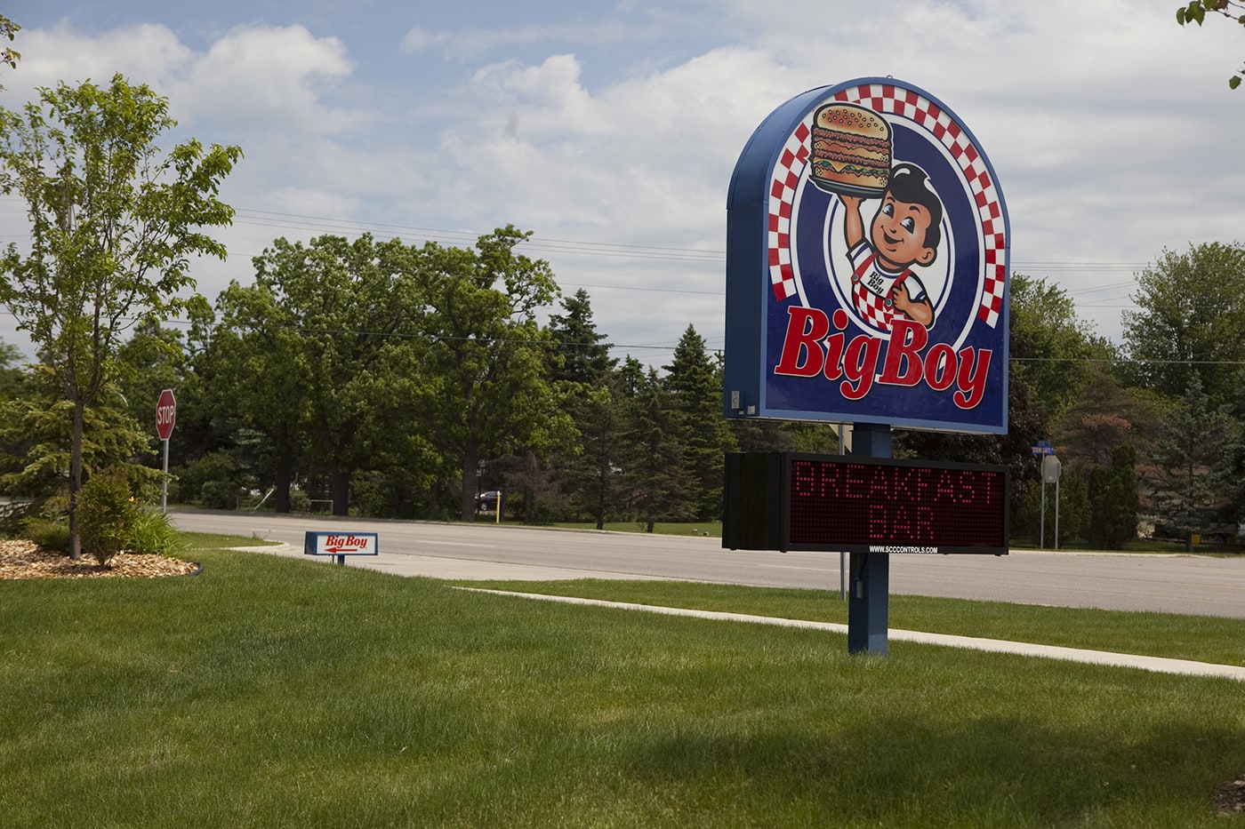 Big Boy Statue - I-94 Exit 169 in Michigan