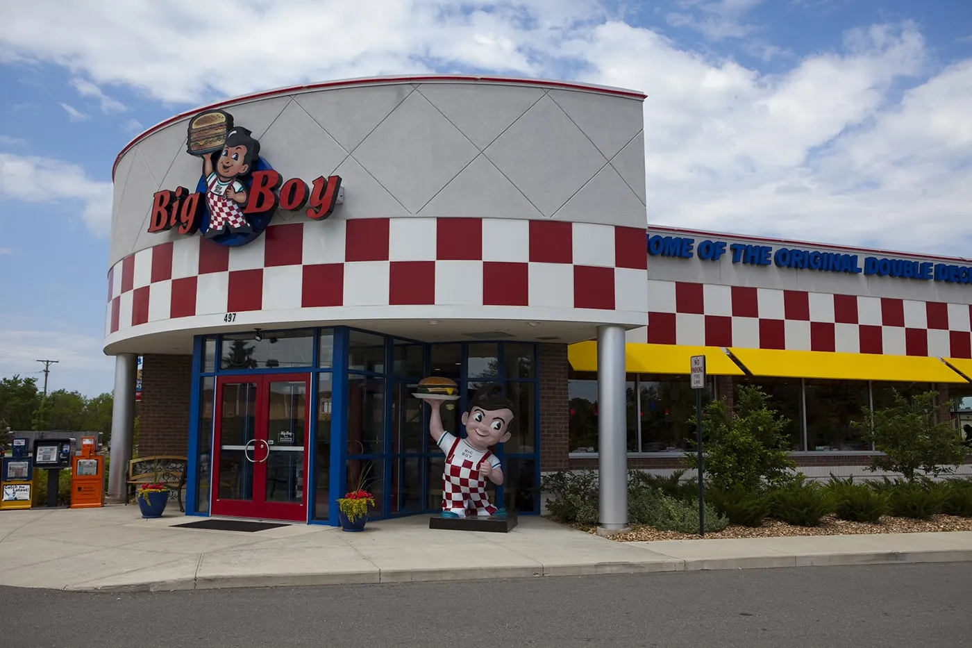 Big Boy Statue - I-94 Exit 169 in Michigan