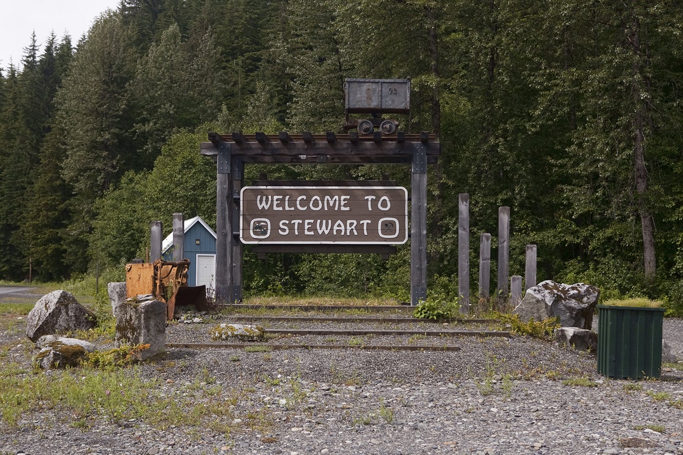 Visiting Stewart, British Colombia, Canada.