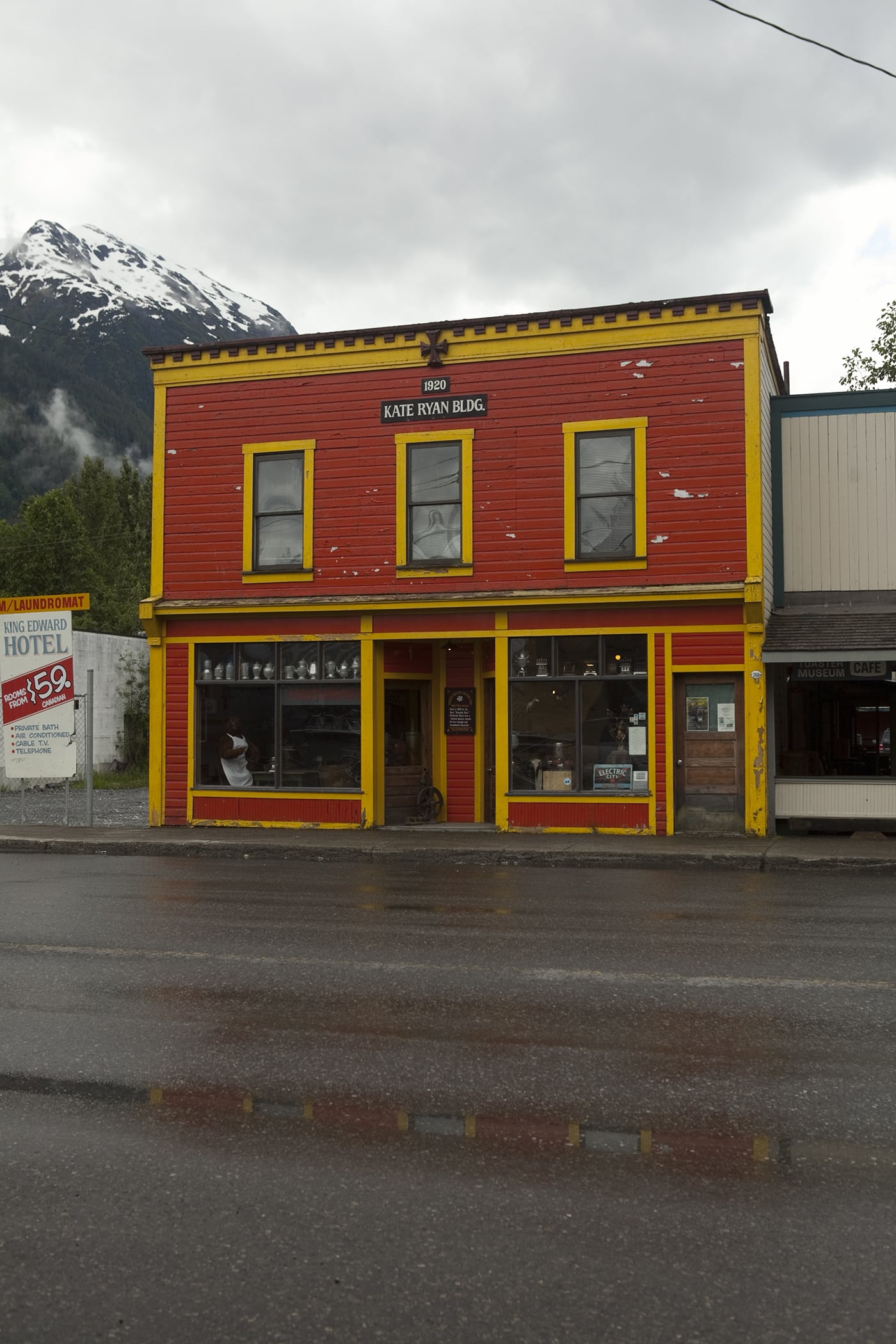 Toaster Museum in Stewart, British Colombia, Canada.