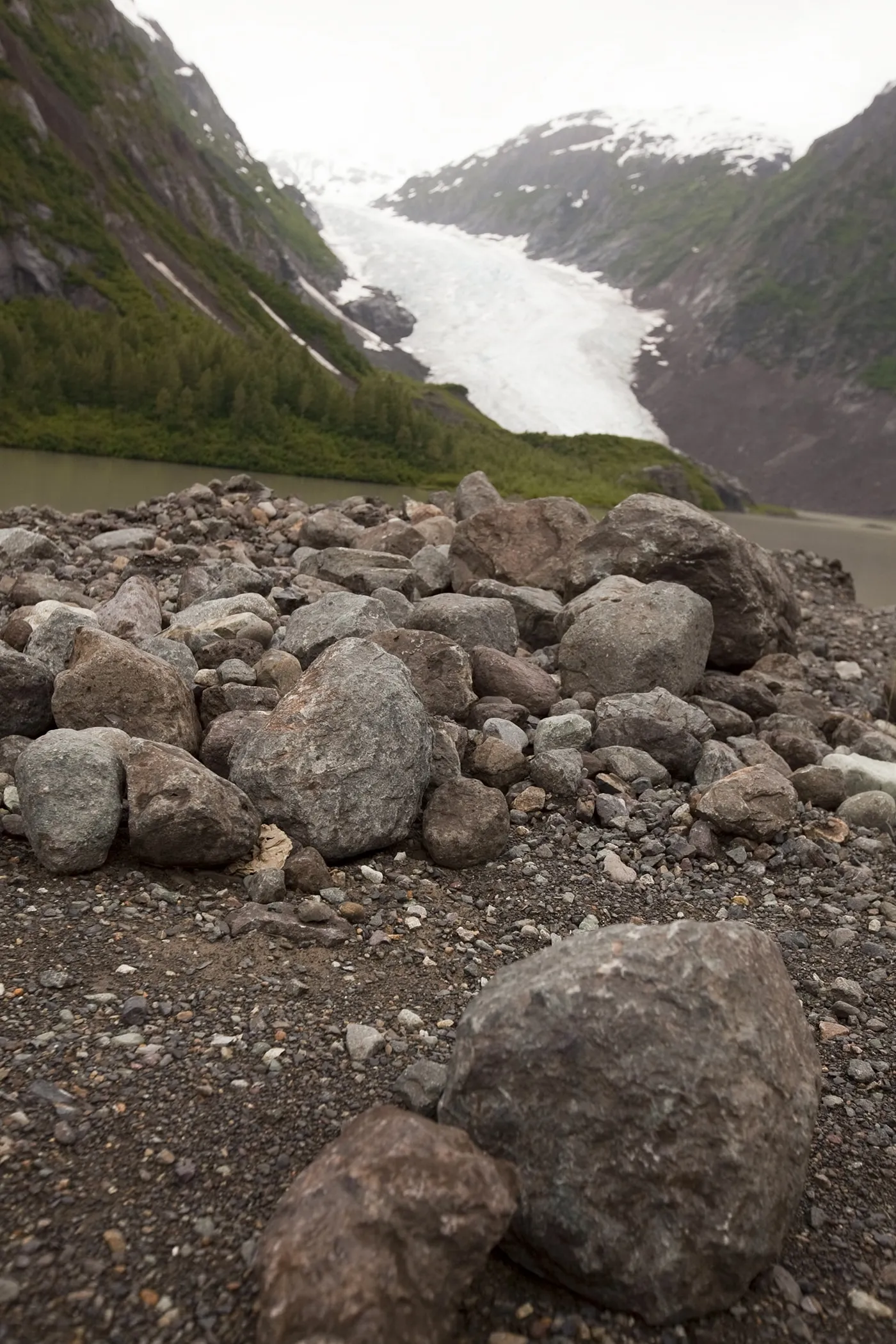 Bear Glacier in Steart, British Columbia, Canada