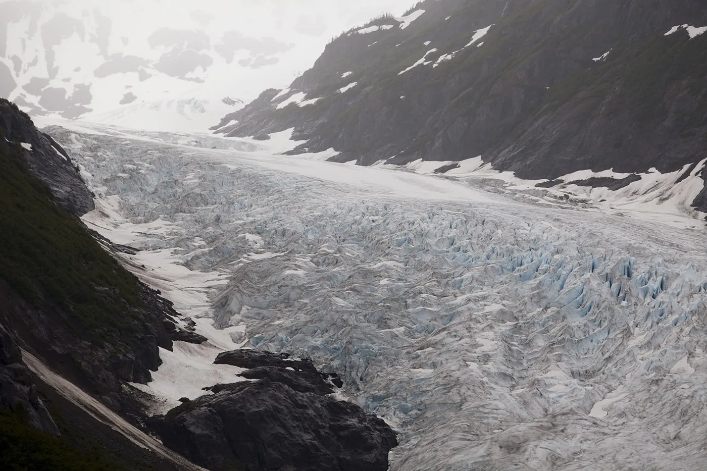 Bear Glacier in Steart, British Columbia, Canada