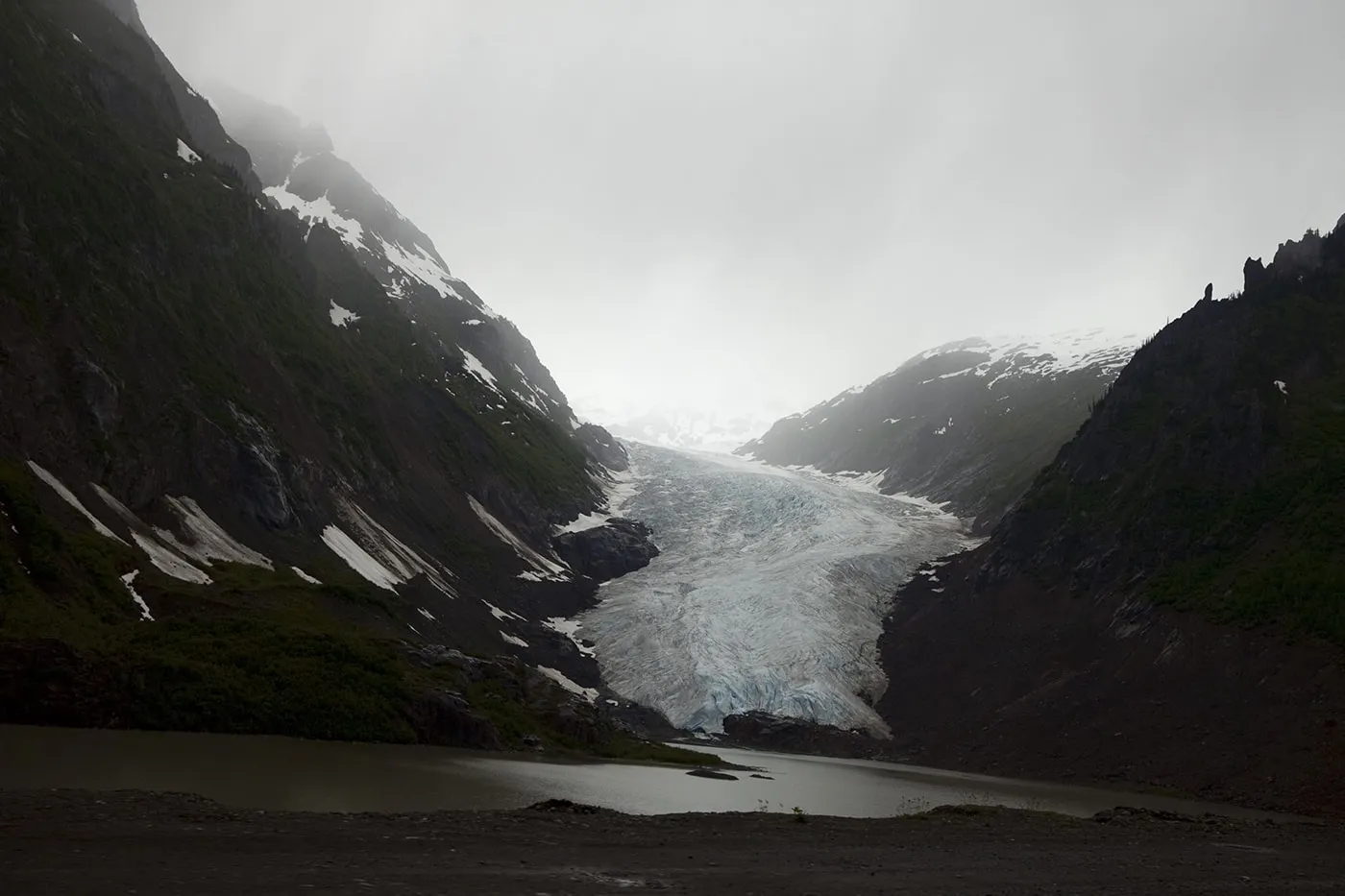 Bear Glacier in Steart, British Columbia, Canada