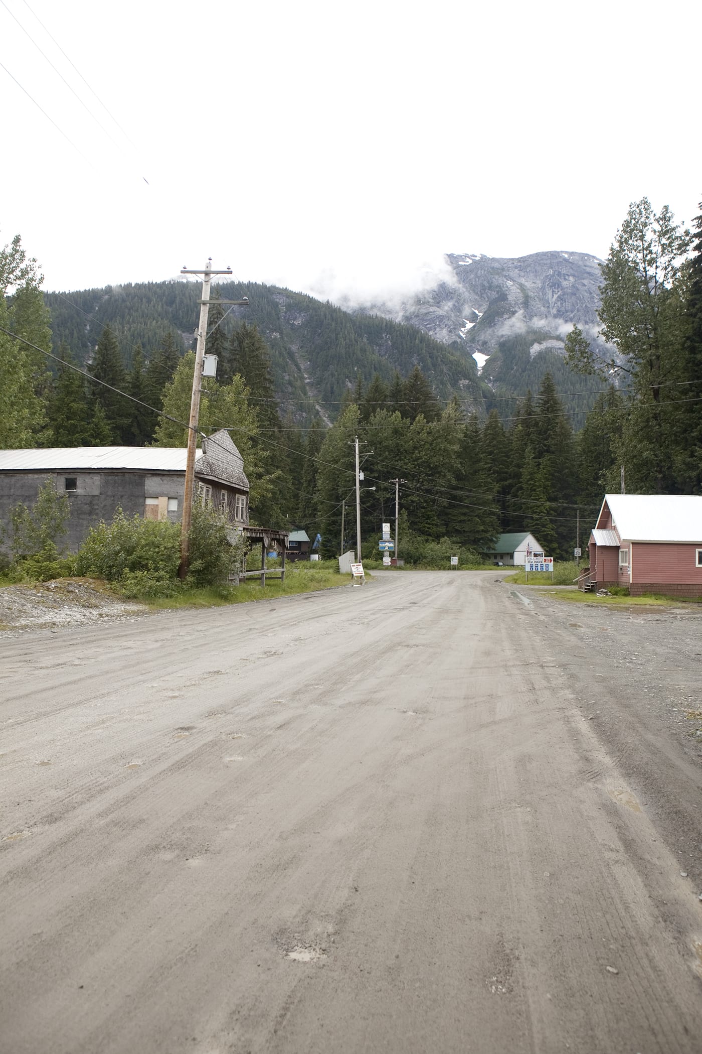 Views of Hyder, Alaska.