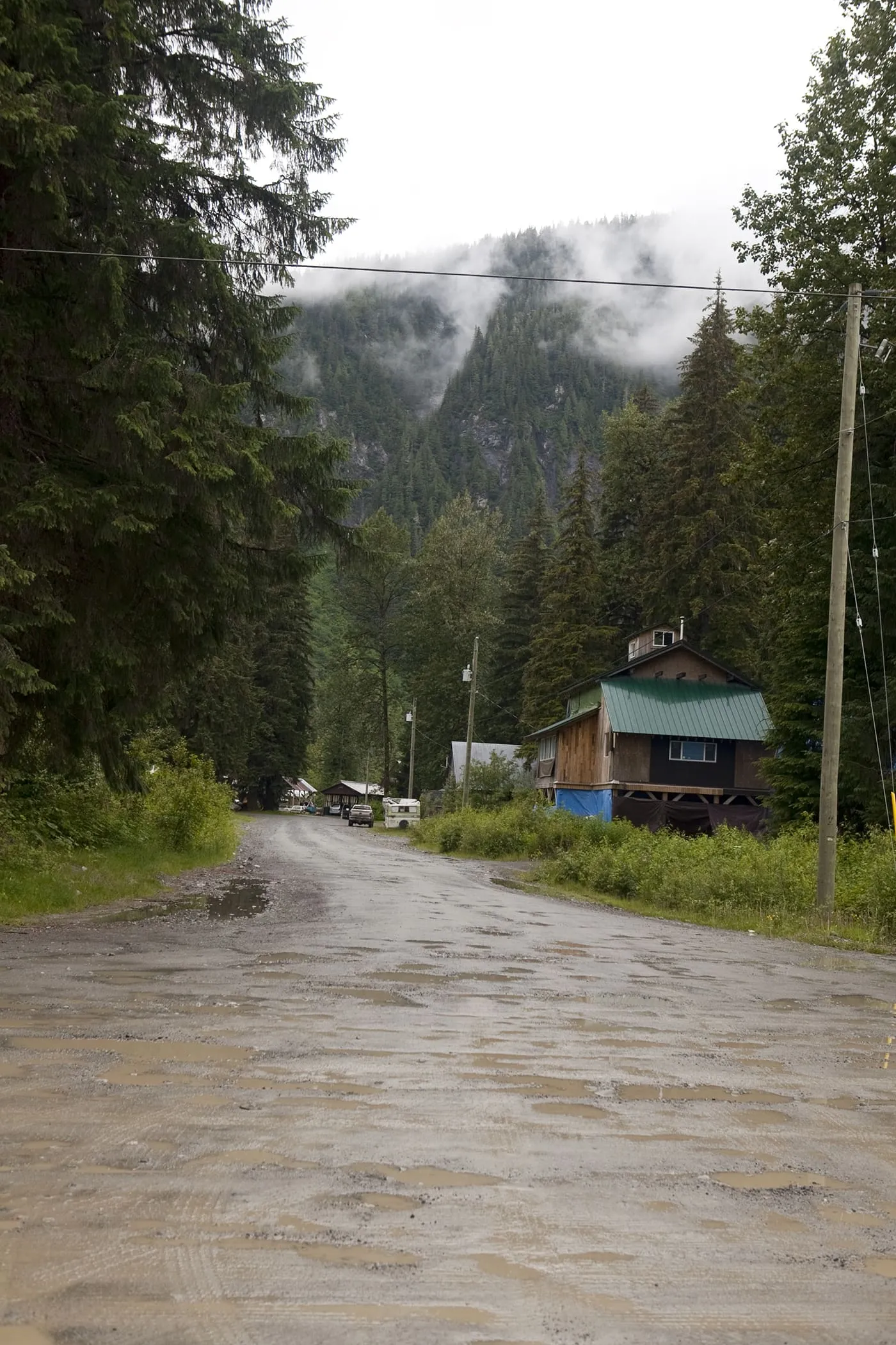 Views of Hyder, Alaska.