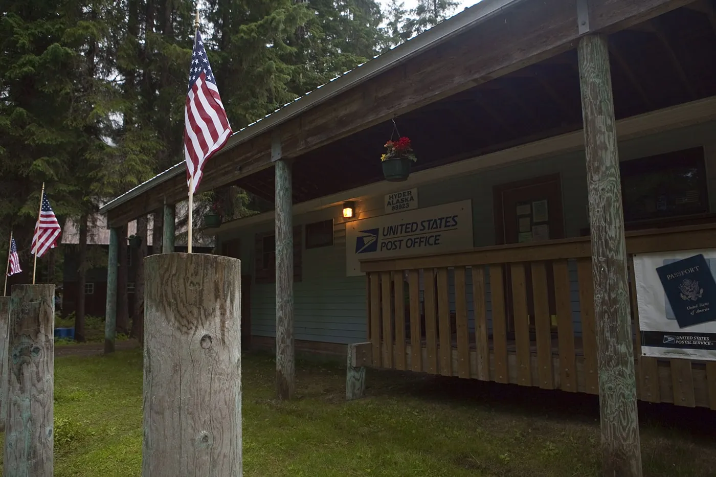 Hyder, Alaska Post Office.