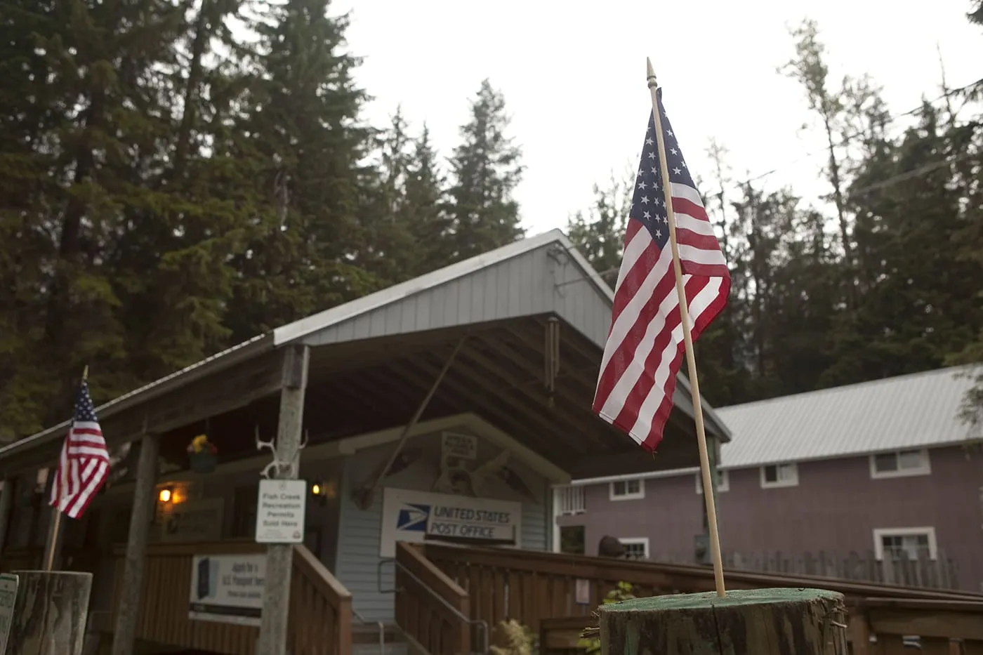 Hyder, Alaska Post Office.