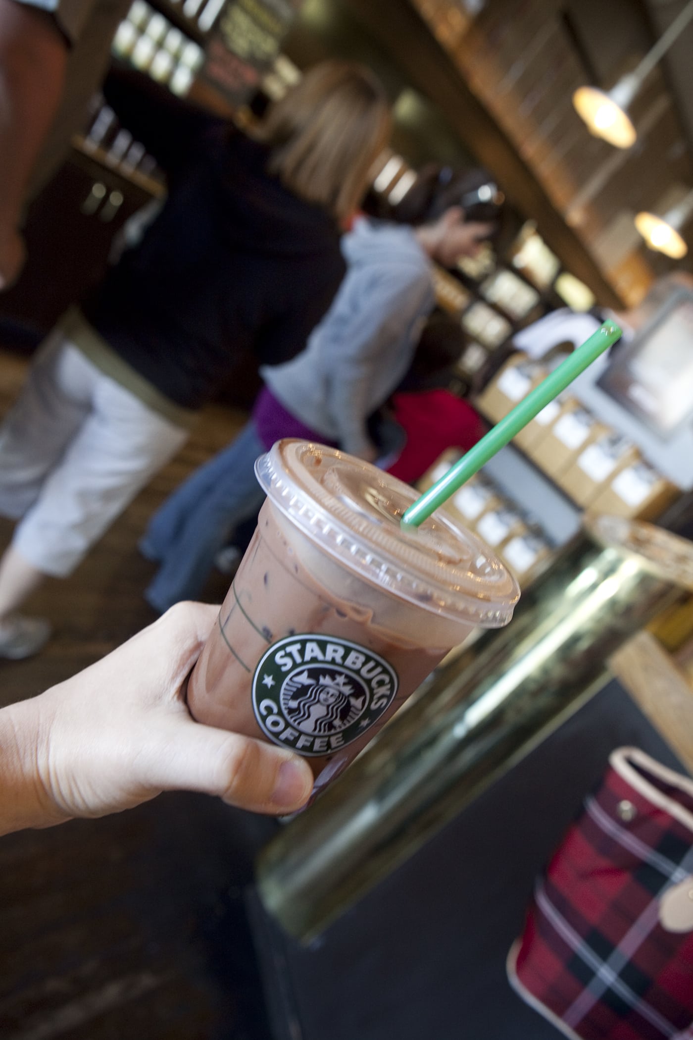 Iced Mocha at The Original Starbucks in Seattle, Washington