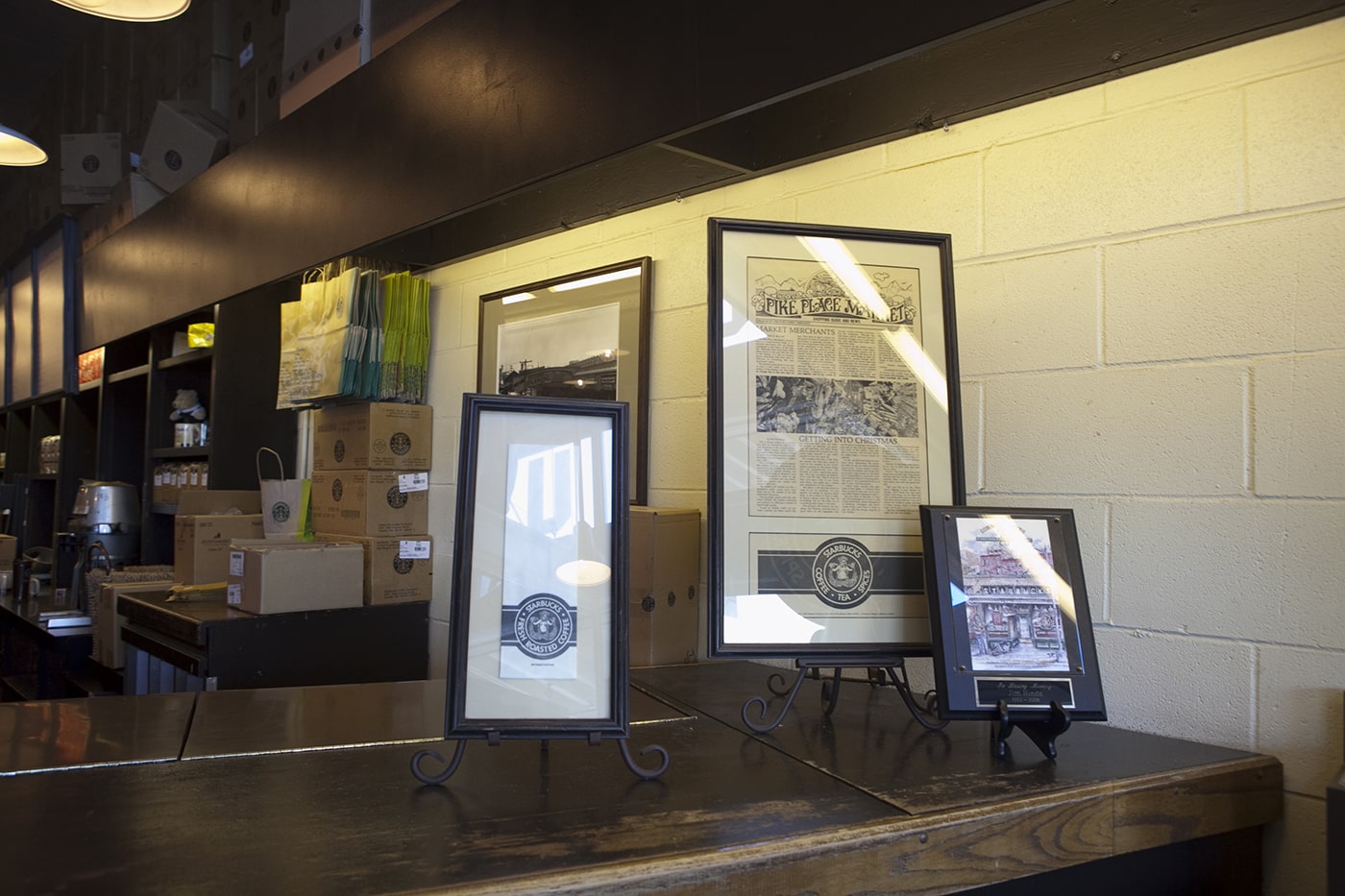 The Original Starbucks in Seattle, Washington