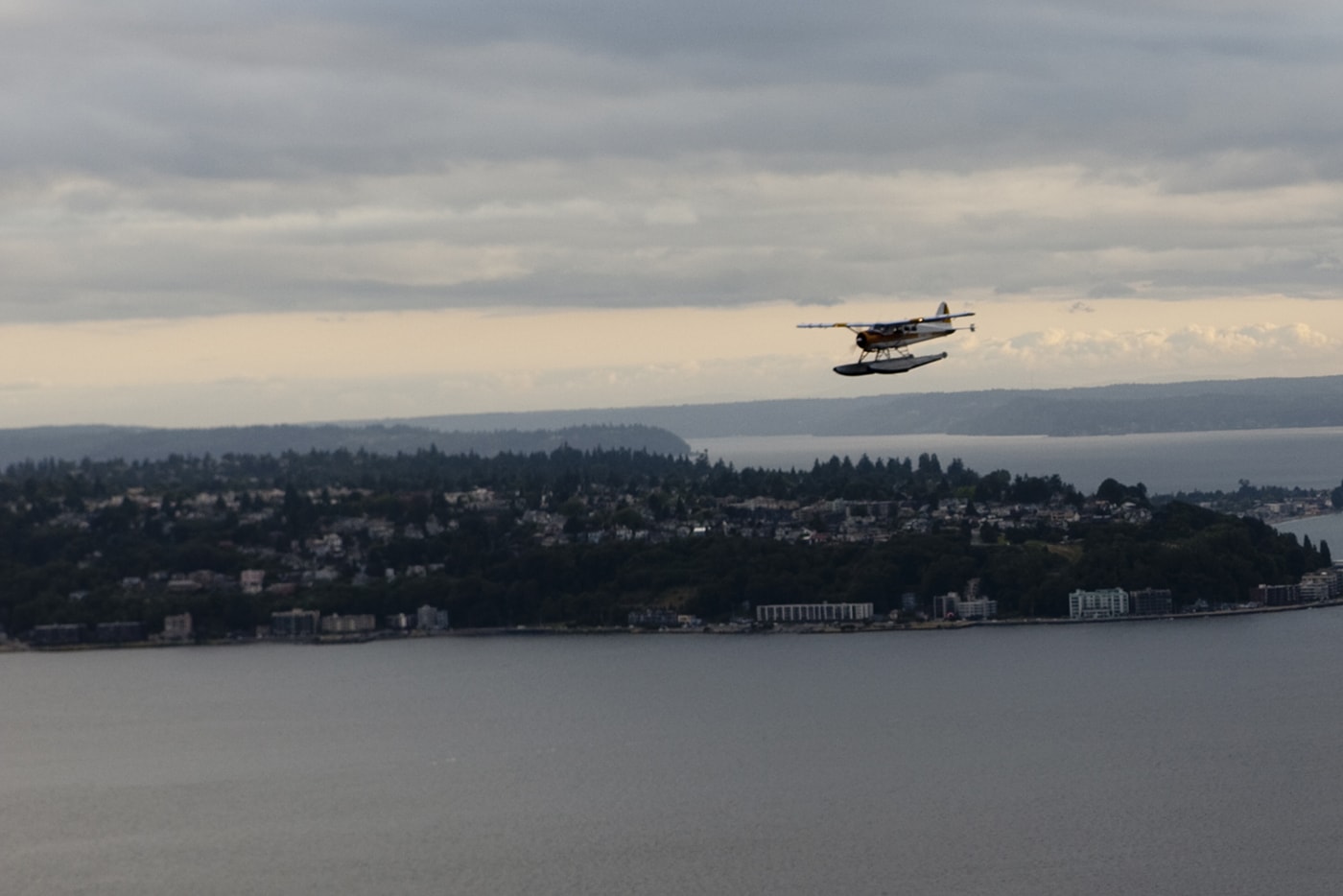 View from the Space Needle in Seattle, Washington.