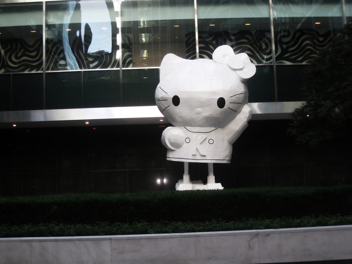 Hello Kitty Statues in New York City