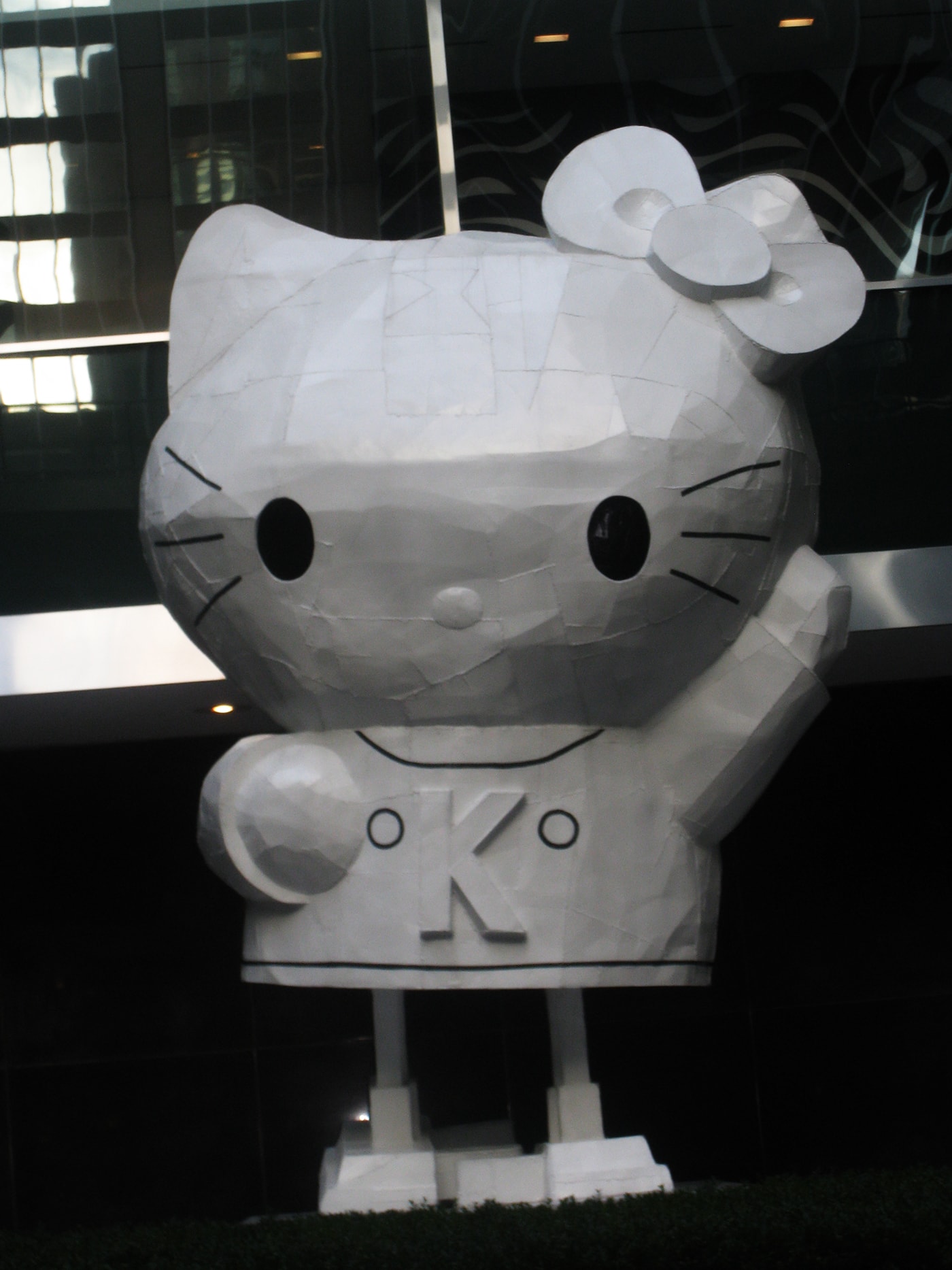 Hello Kitty Statues at the Lever House Art Collection in New York City.