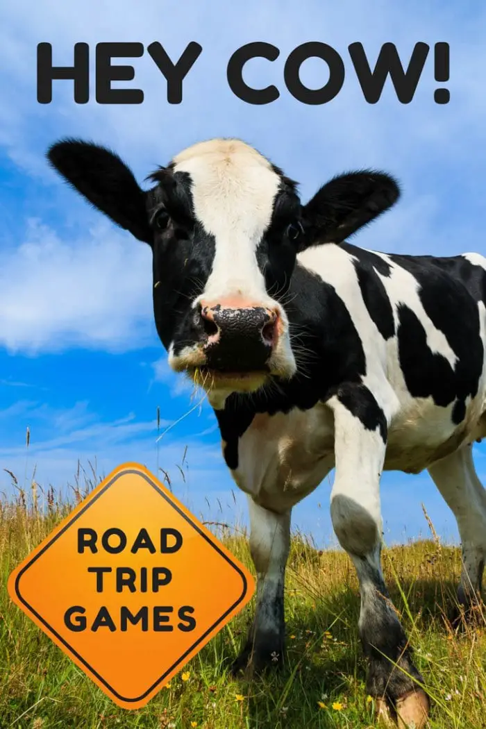 Hey Cow! - Road Trip Car Games! Free downloadable sheets.