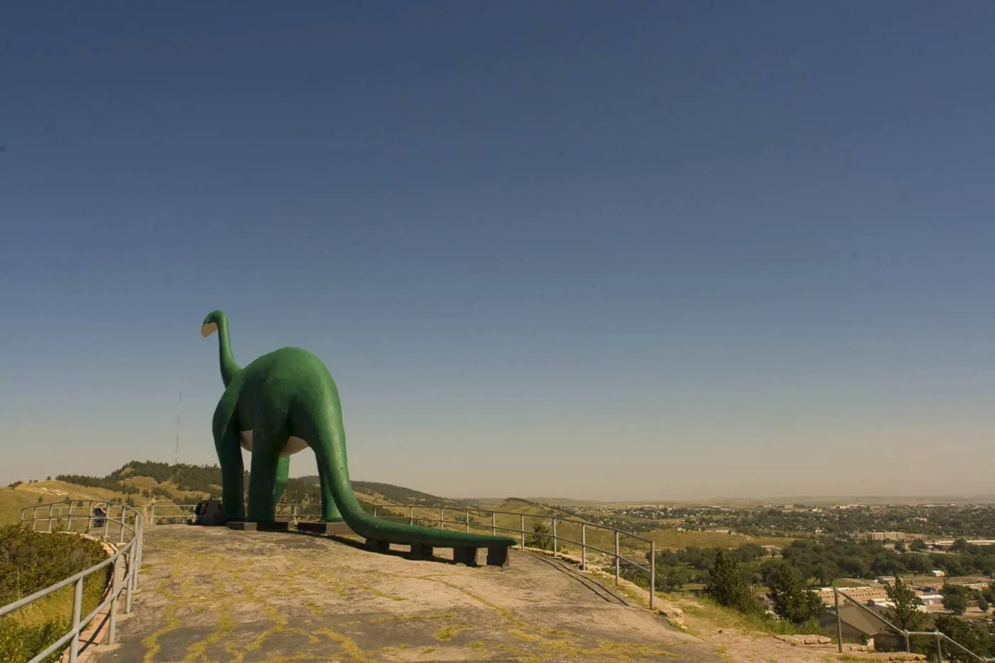 Dinosaur Roadside Attractions - Rapid City Dinosaur Park in South Dakota