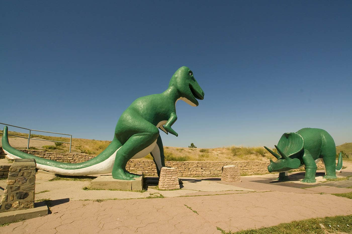 Rapid City Dinosaur Park in South Dakota