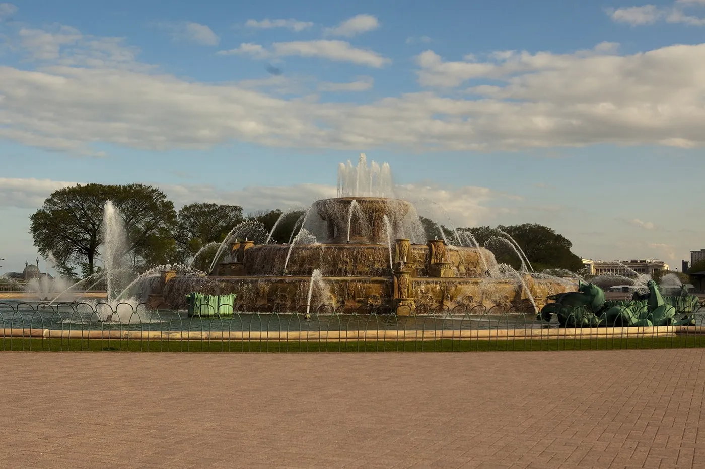 Buckingham Fountain in Chicago, Illinois