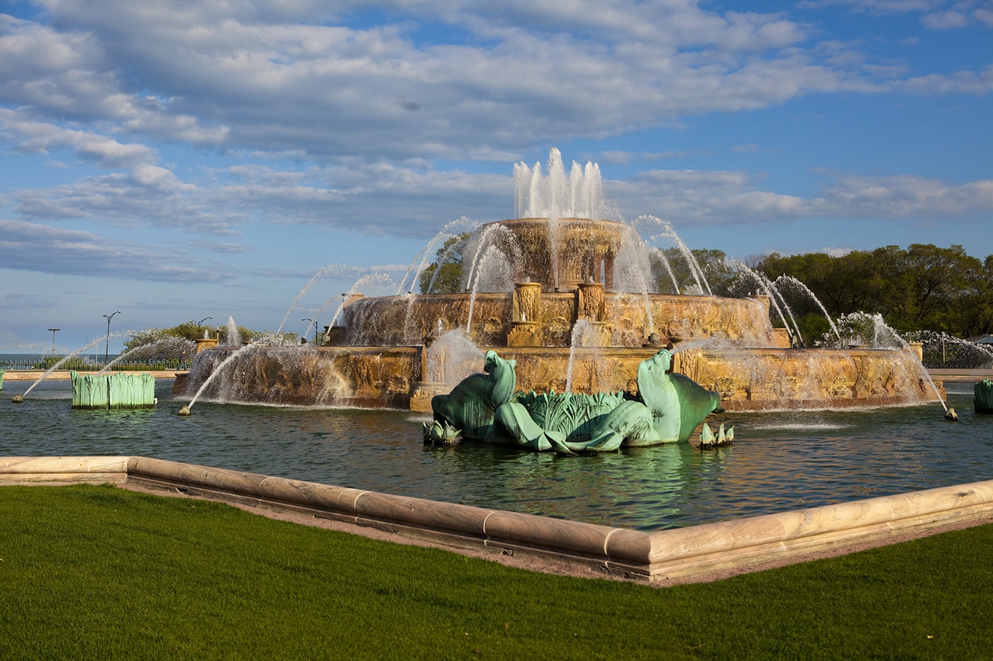 Buckingham Fountain in Chicago, Illinois