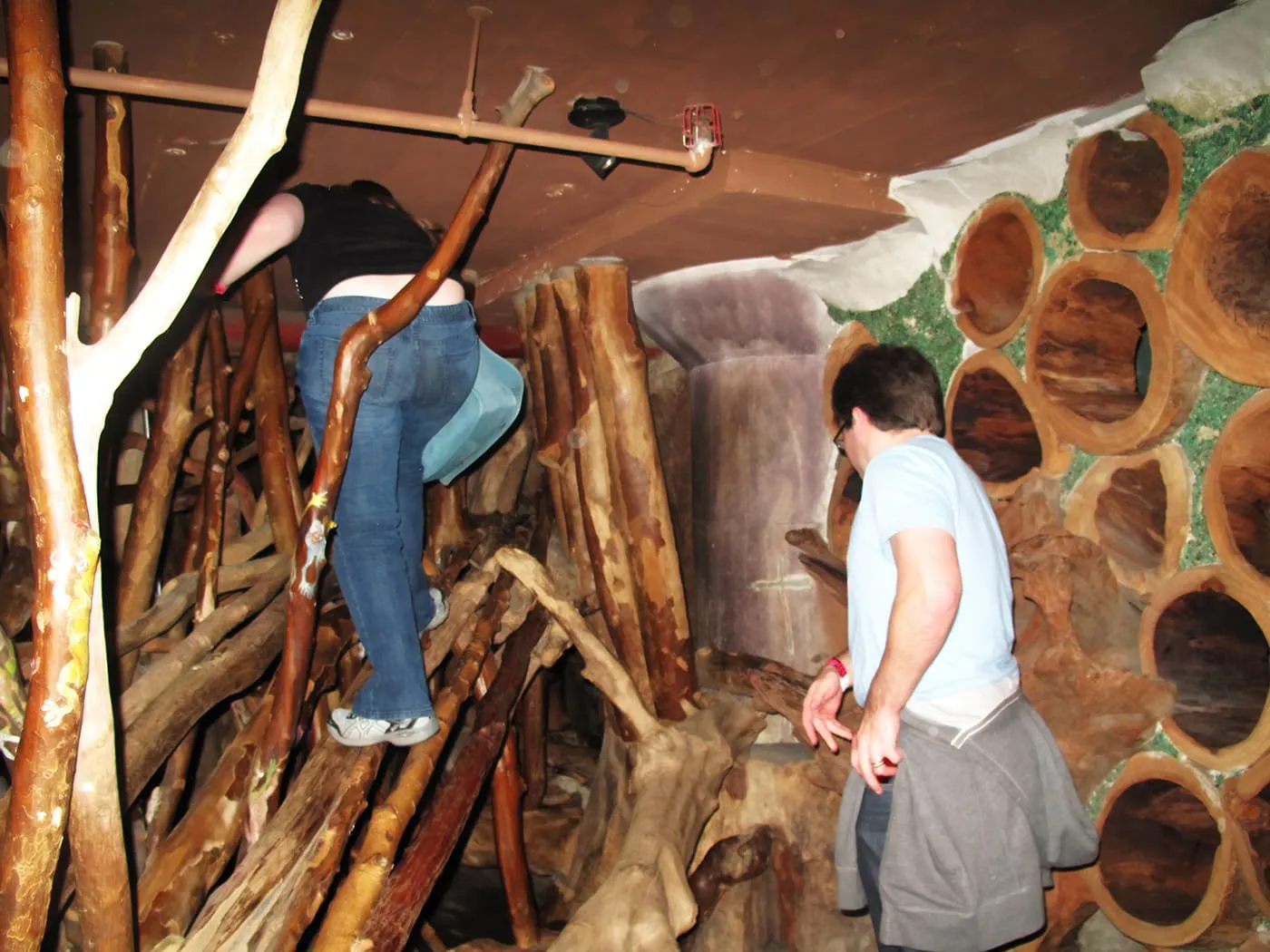 Enchanted Caves at the City Museum in St. Louis, Missouri.