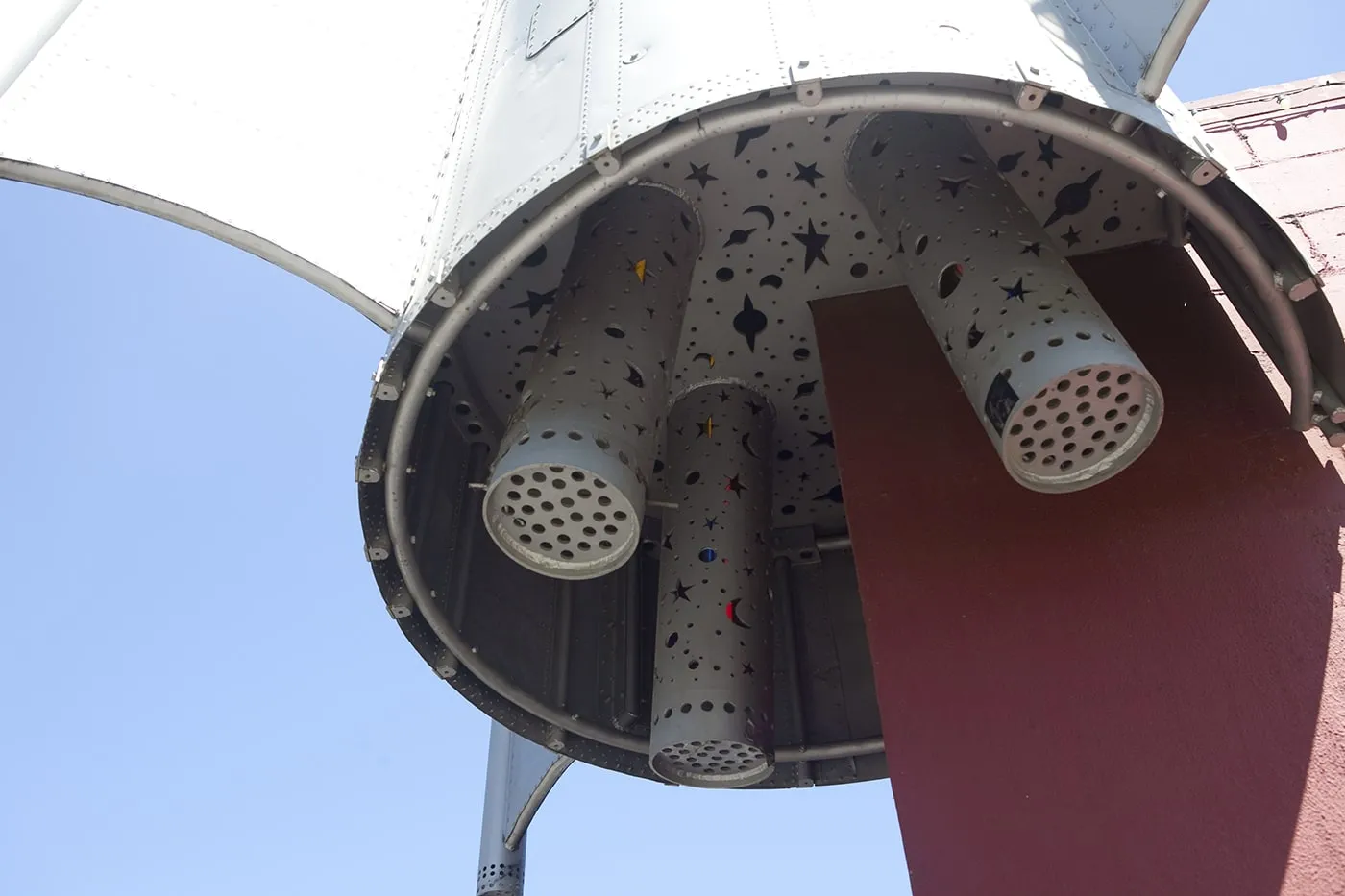 The Fremont Rocket, a roadside attraction in Seattle, Washington.