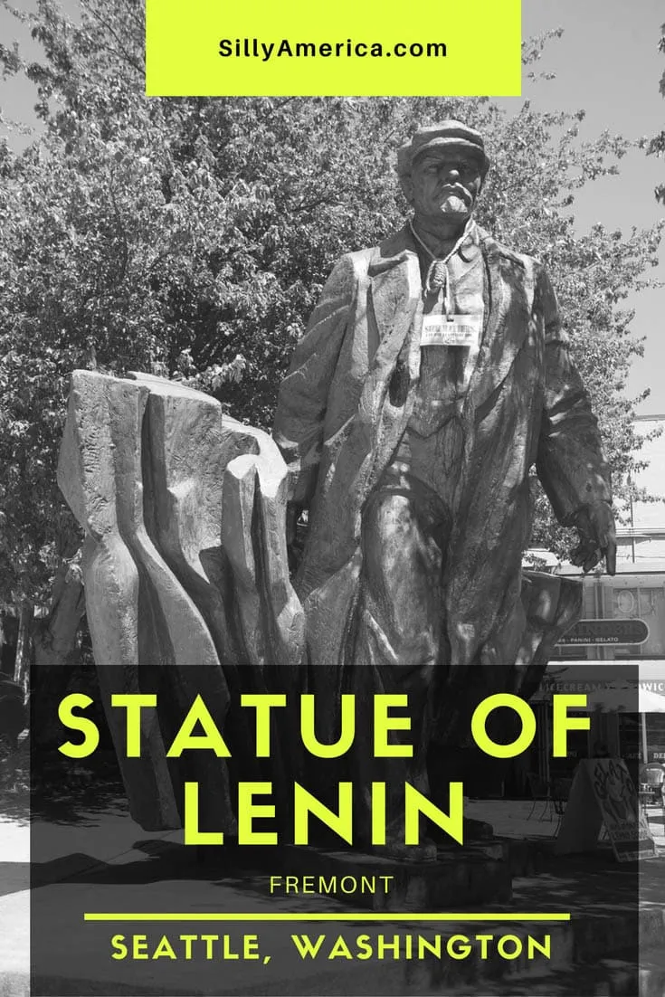A 7-ton, 16-foot statue of Vladimir Lenin, the Russian communist revolutionary, stands outside a taco chain in the Fremont area of Seattle, Washington. Visit this weird roadside attraction on a Seattle vacation or Washington road trip. It's a bucket list worthy travel stop on a trip to the Pacific Northwest.
#WashingtonRoadsideAttractions #WashingtonRoadsideAttraction #RoadsideAttractions #RoadsideAttraction #RoadTrip #WashingtonRoadTrip #WeirdRoadsideAttractions #USARoadsideAttractions