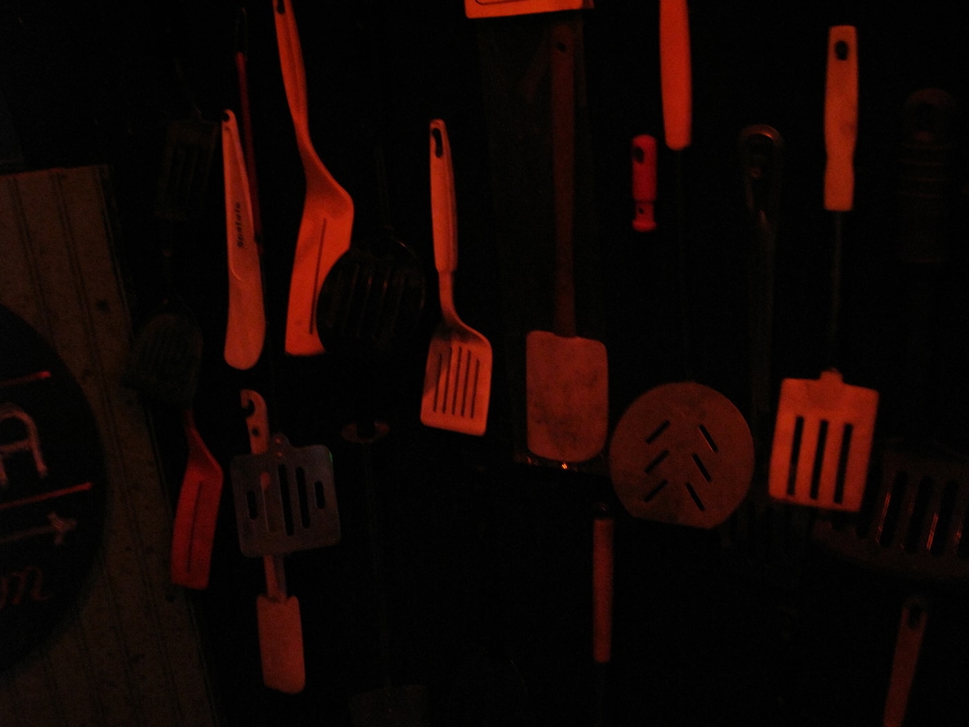 Midwest Spatula Museum in the City Museum's Museum of Mirth, Mystery and Mayhem in St. Louis, Missouri.