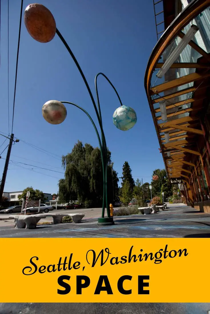 A 3-D Space sculpture in the Fremont neighborhood of Seattle, Washington. Fremont is the center of the universe so a universe sculpture is a fitting homage. Visit this weird roadside attraction on a Seattle vacation of Washington road trip.
#WashingtonRoadsideAttractions #WashingtonRoadsideAttraction #RoadsideAttractions #RoadsideAttraction #RoadTrip #WashingtonRoadTrip #WashingtonBucketList #SeattleTravel #SeattleRoadTrip #WeirdRoadsideAttractions #RoadTripStops