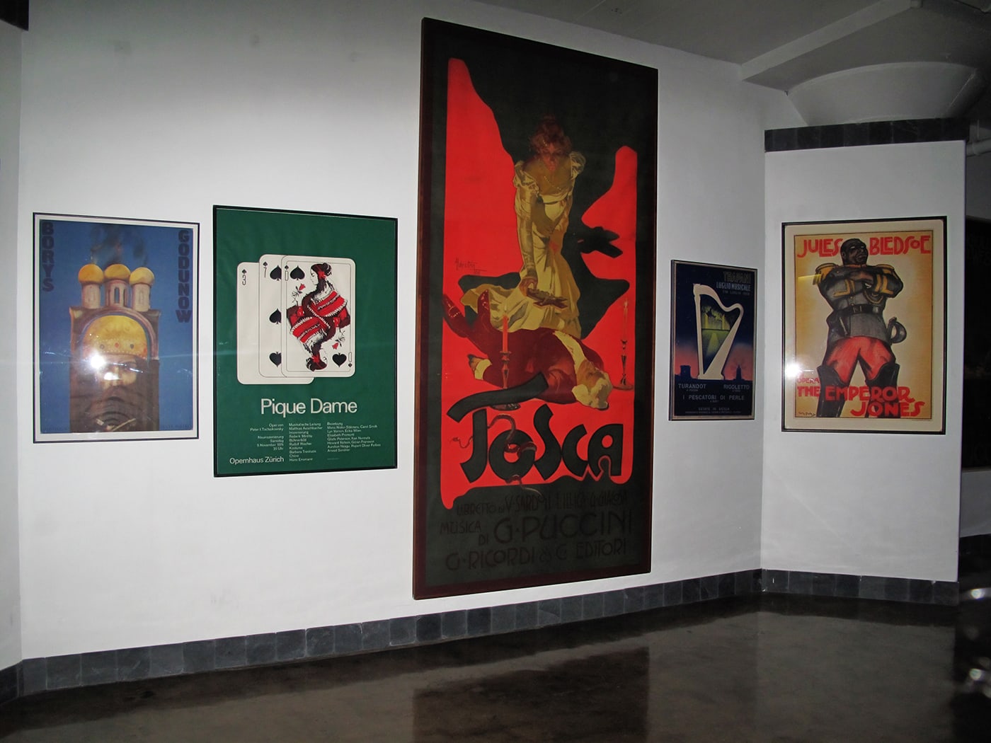 Vintage Opera Posters at The City Museum in St. Louis, Missouri.