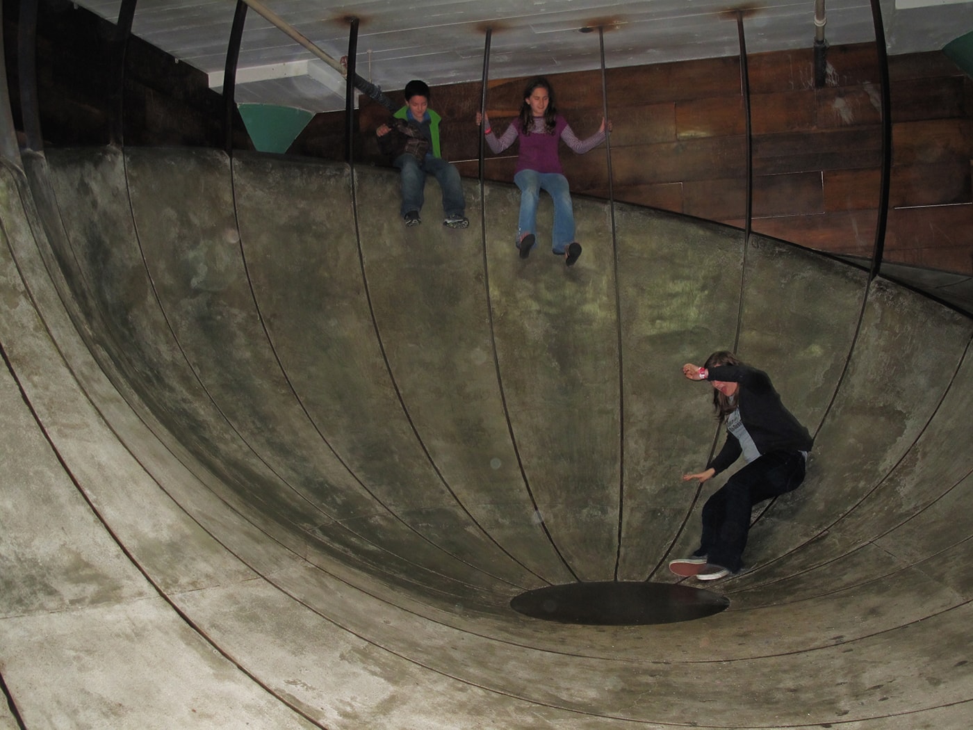 Skateless Park at the City Museum in St. Louis, Missouri.